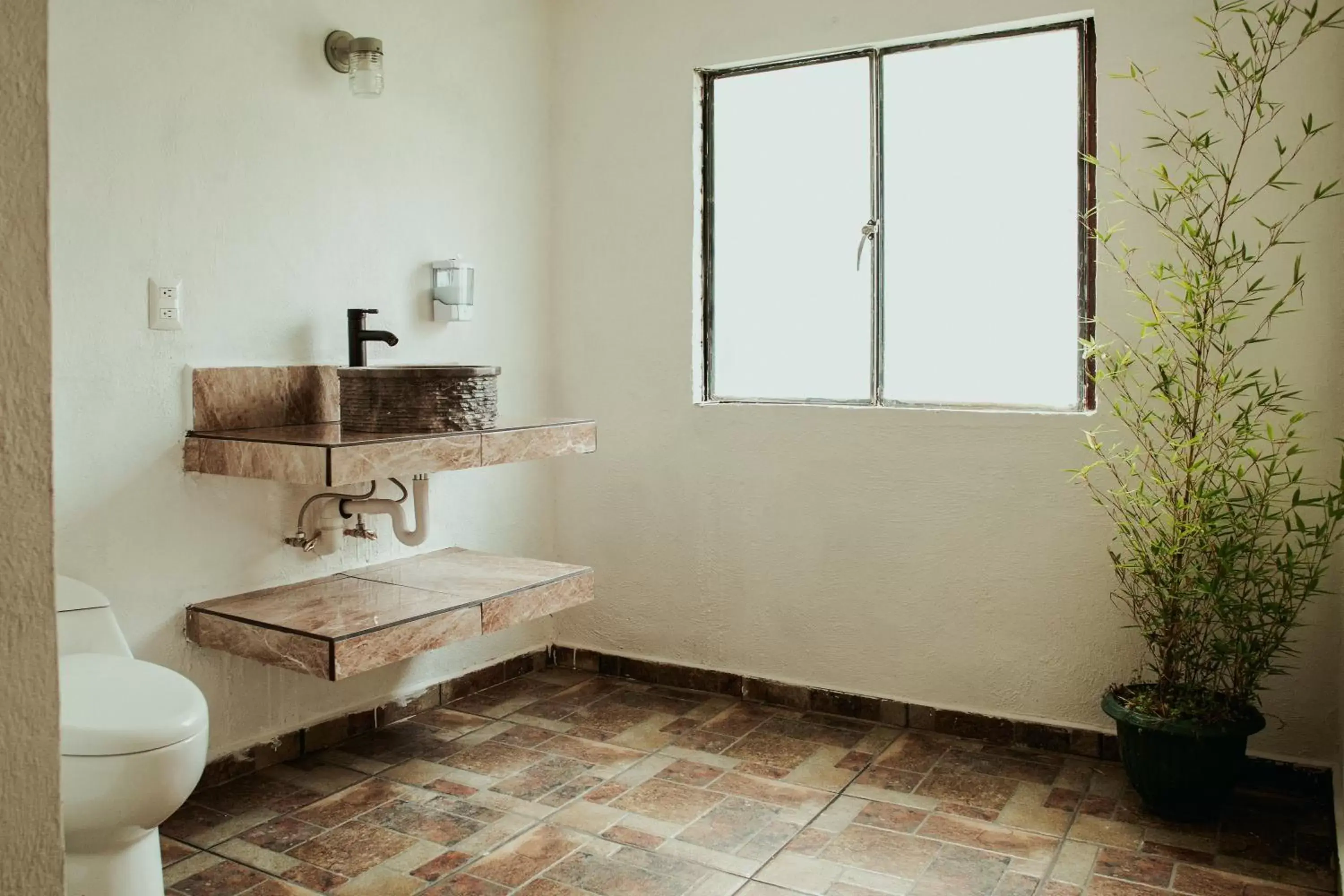 Bathroom in Hospedaje Temazcaltitla