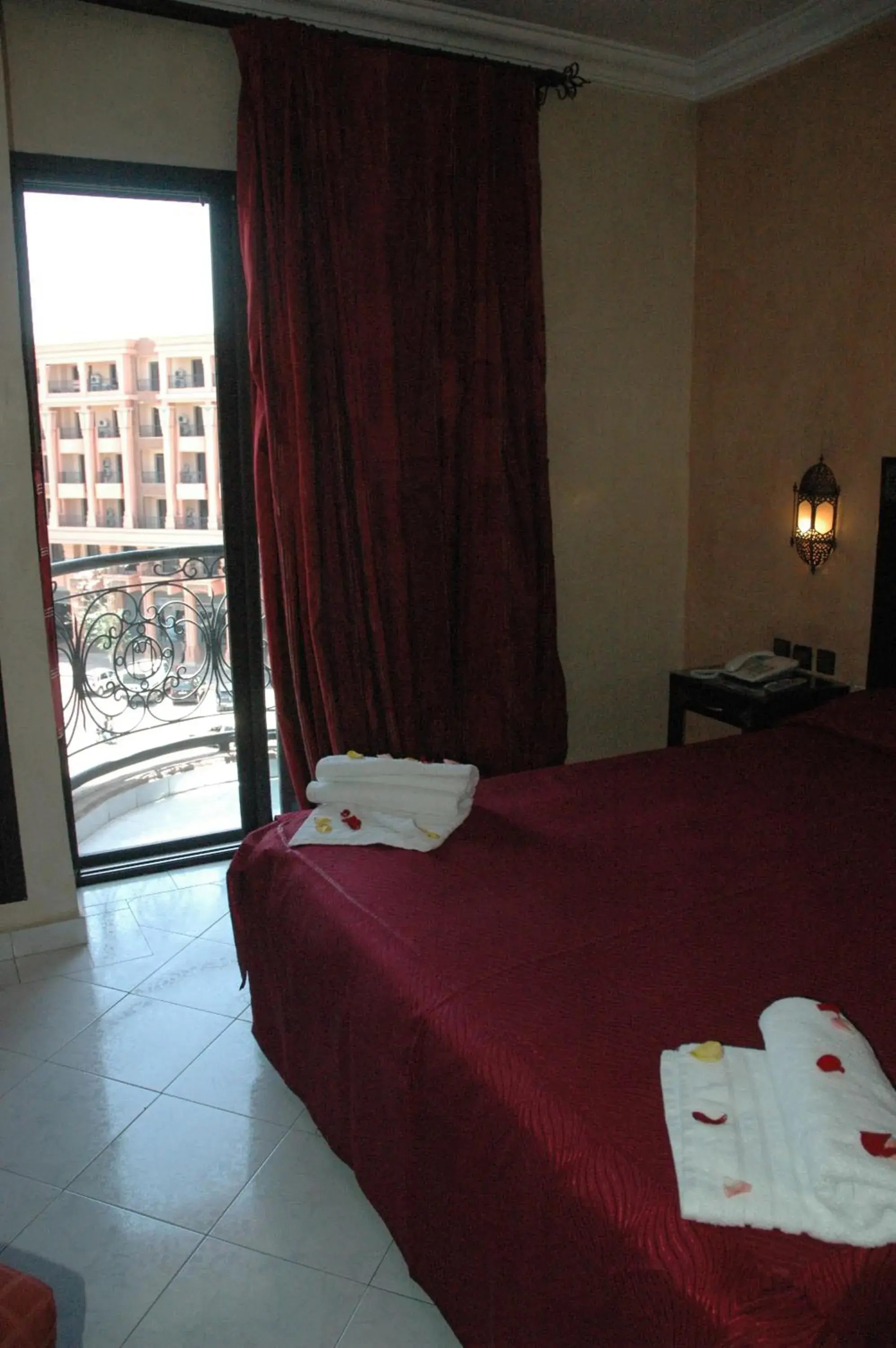 Bed in Hotel Mont Gueliz