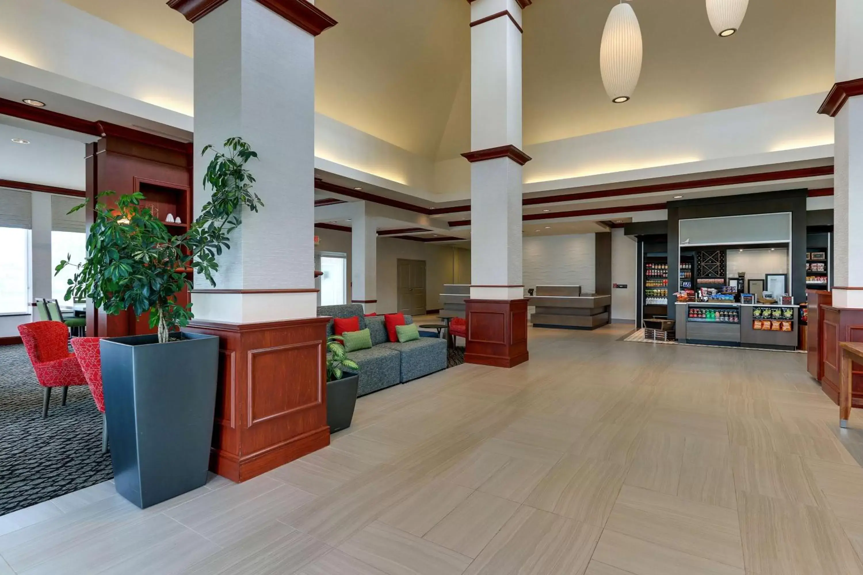 Lobby or reception, Lobby/Reception in Hilton Garden Inn Indianapolis Airport