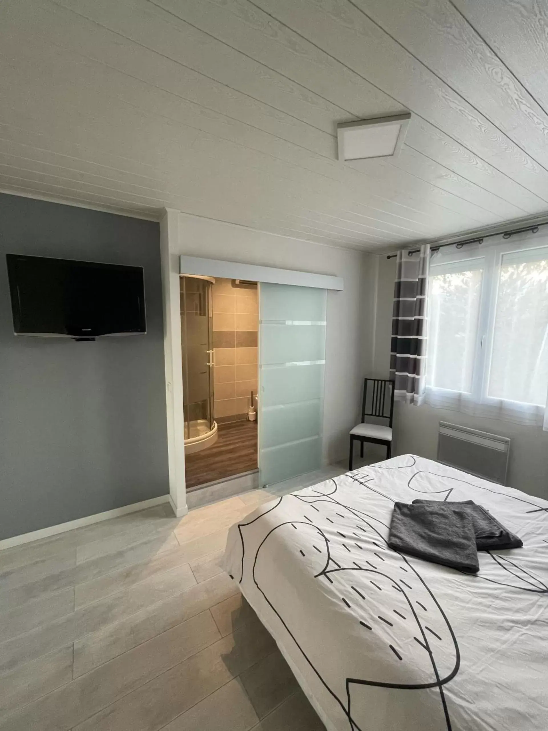 Bedroom, Bed in Le Glandasse