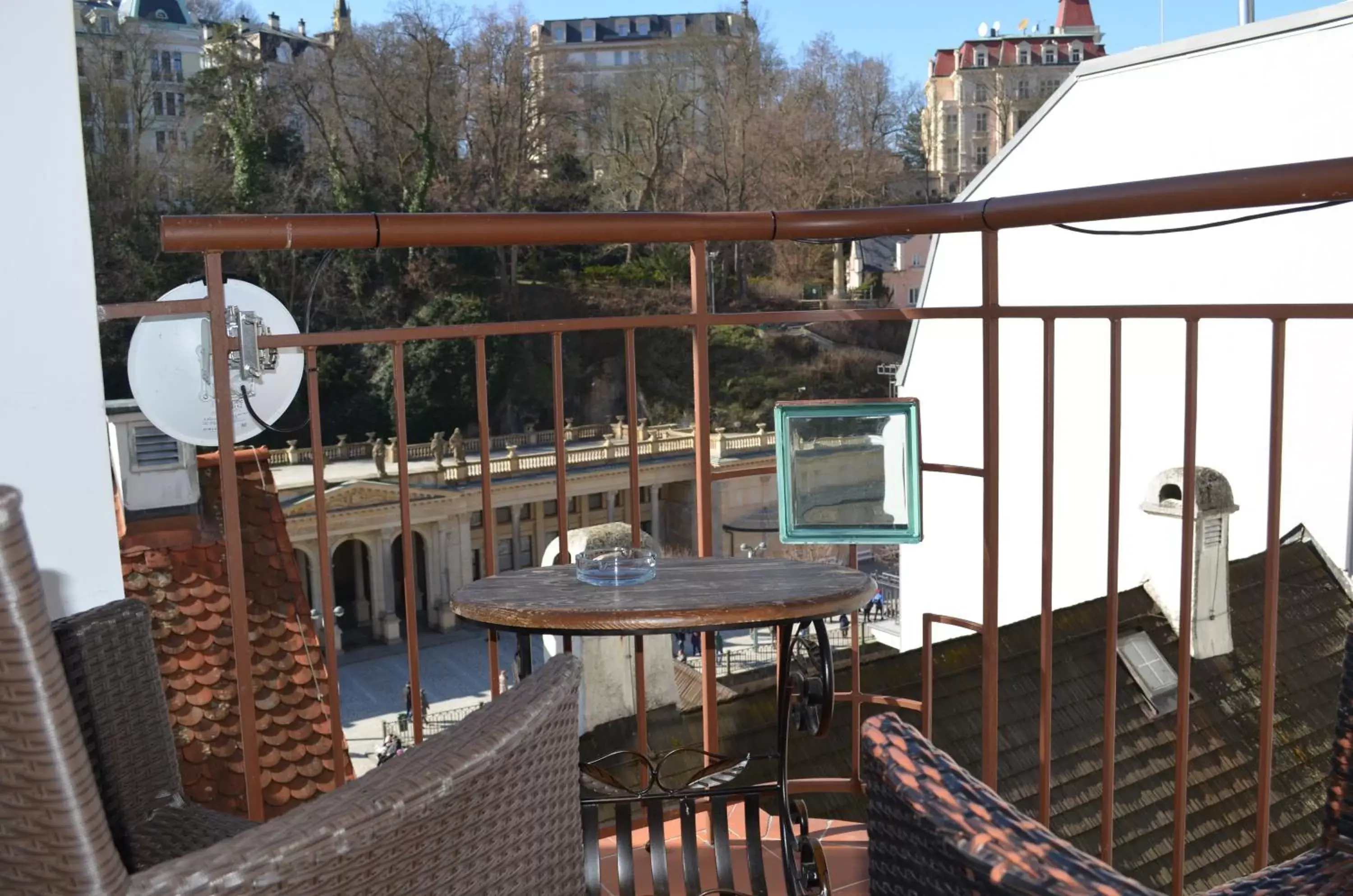 Balcony/Terrace in Hotel Petr