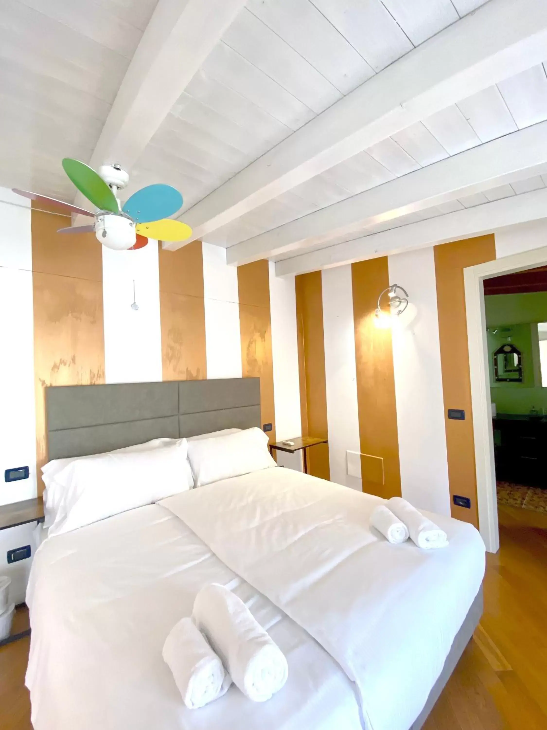 Bedroom, Bed in Residence Corte Ferrari -Ciao Vacanze-