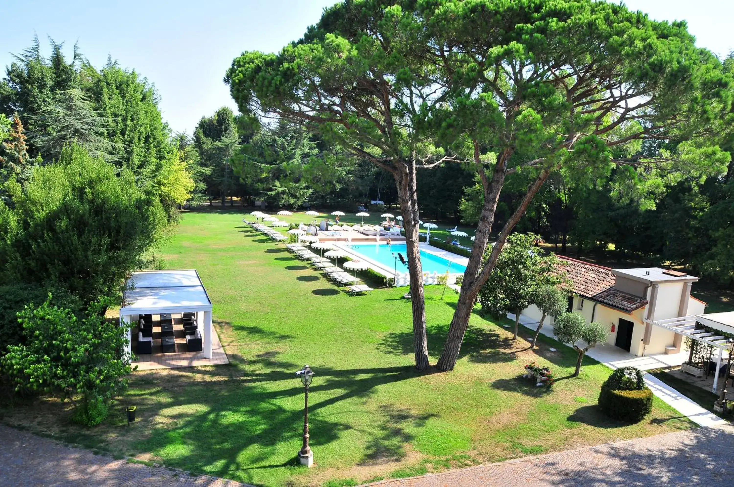 Garden, Pool View in Park Hotel Villa Giustinian