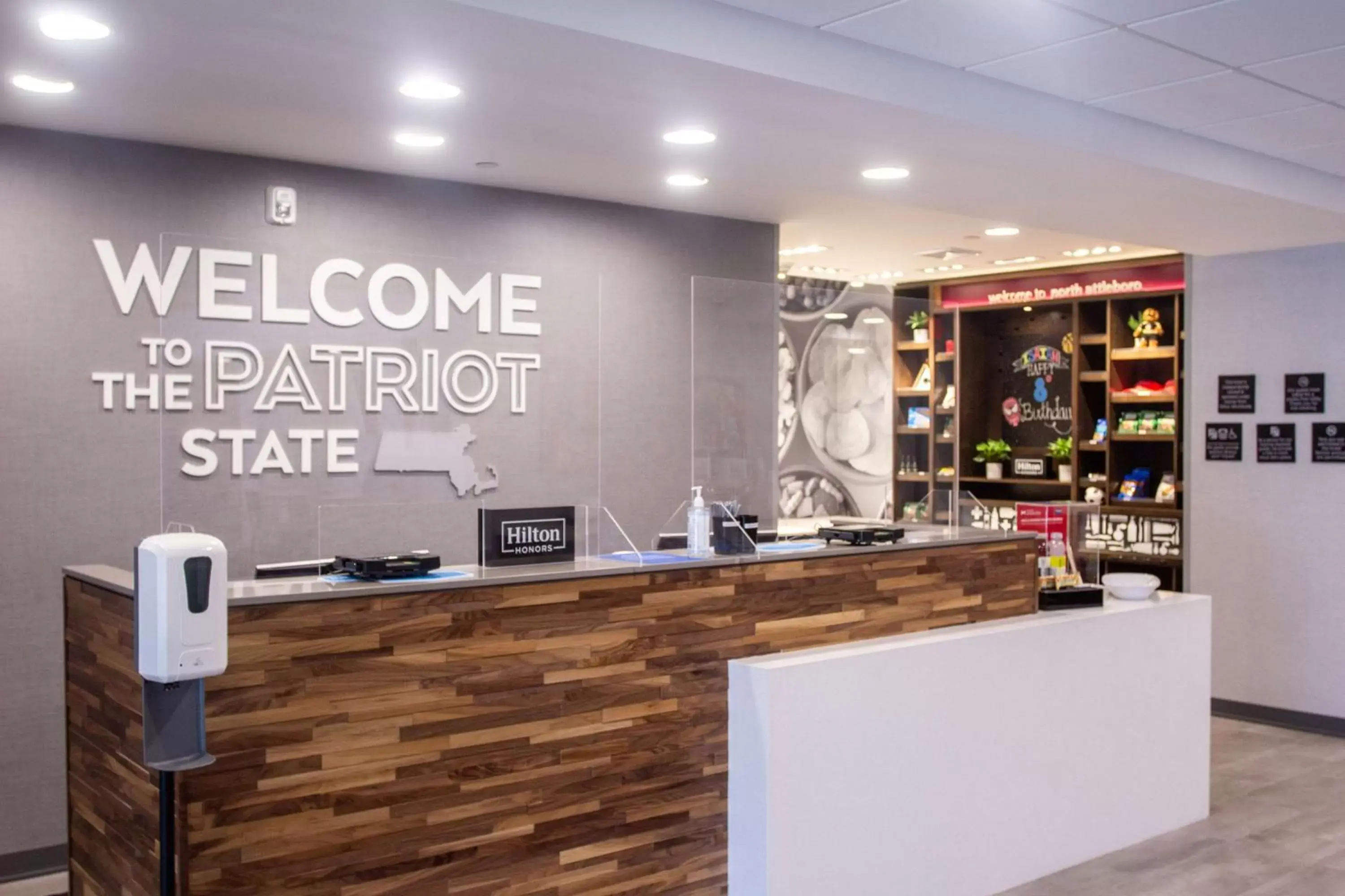 Lobby or reception in Hampton Inn North Attleboro, Ma Lobby or reception in Hampton Inn North Attleboro, Ma