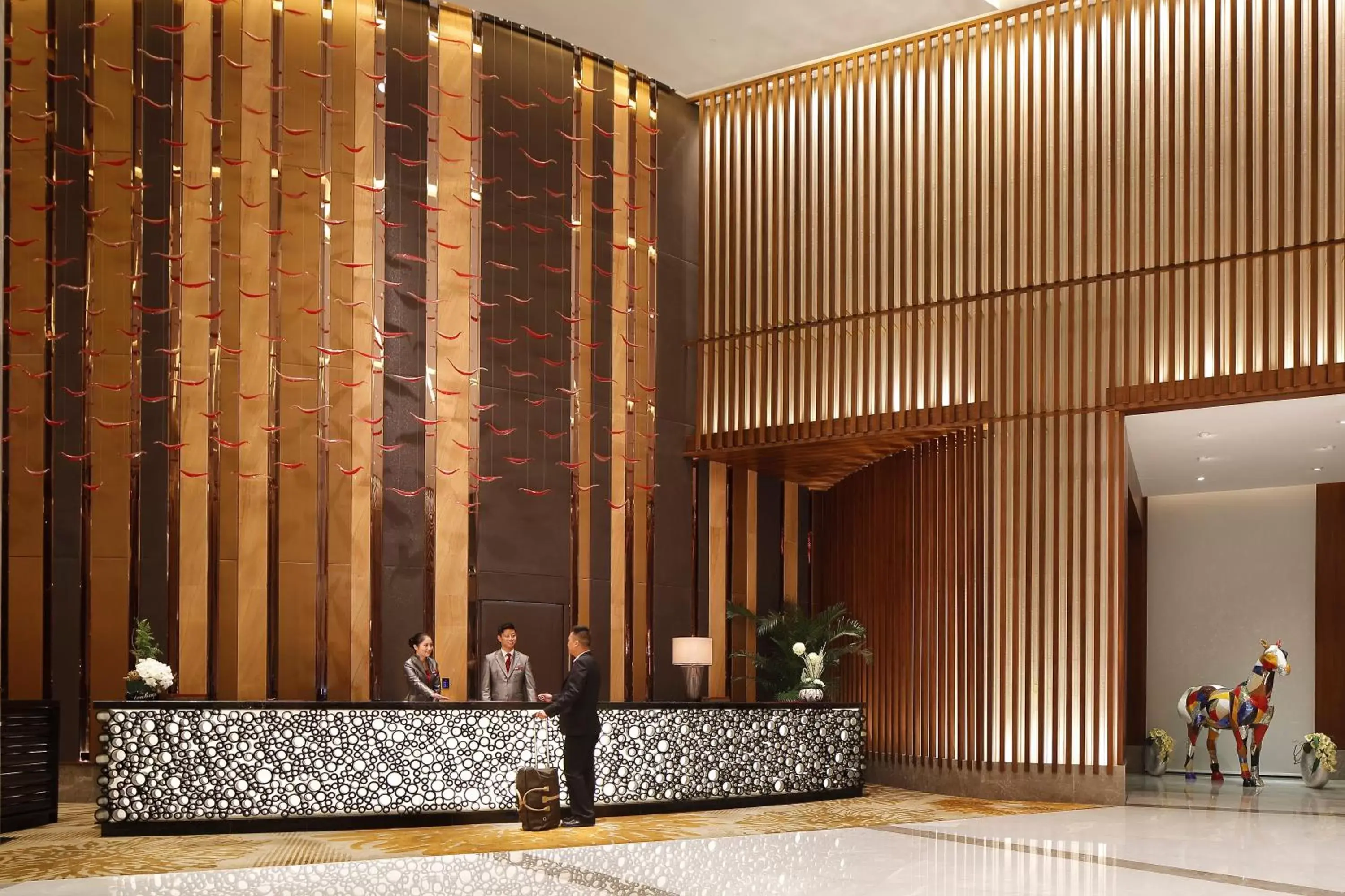 Property building in Crowne Plaza Yangzhou, an IHG Hotel