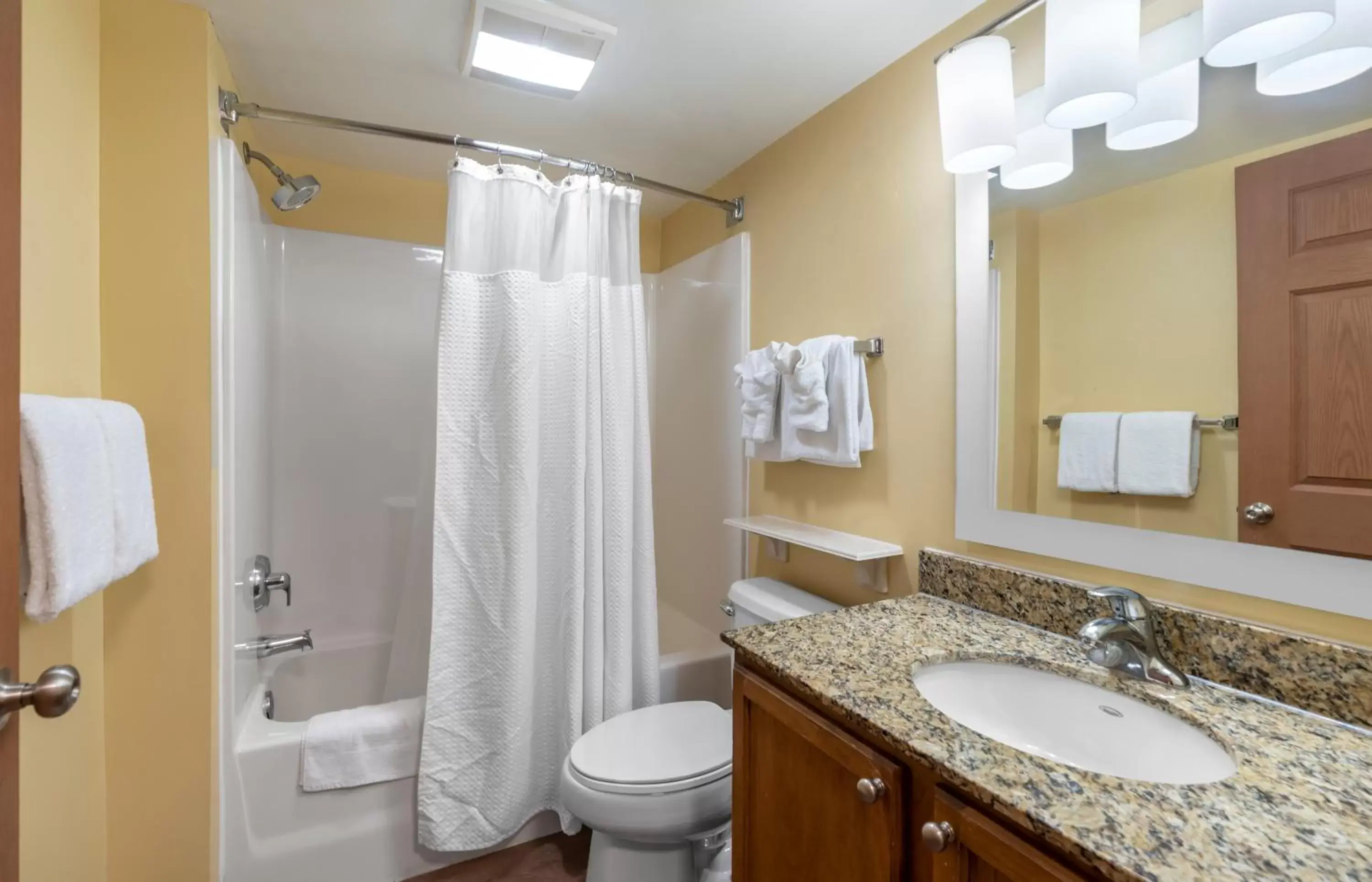 Bathroom in Extended Stay America Suites - Virginia Beach