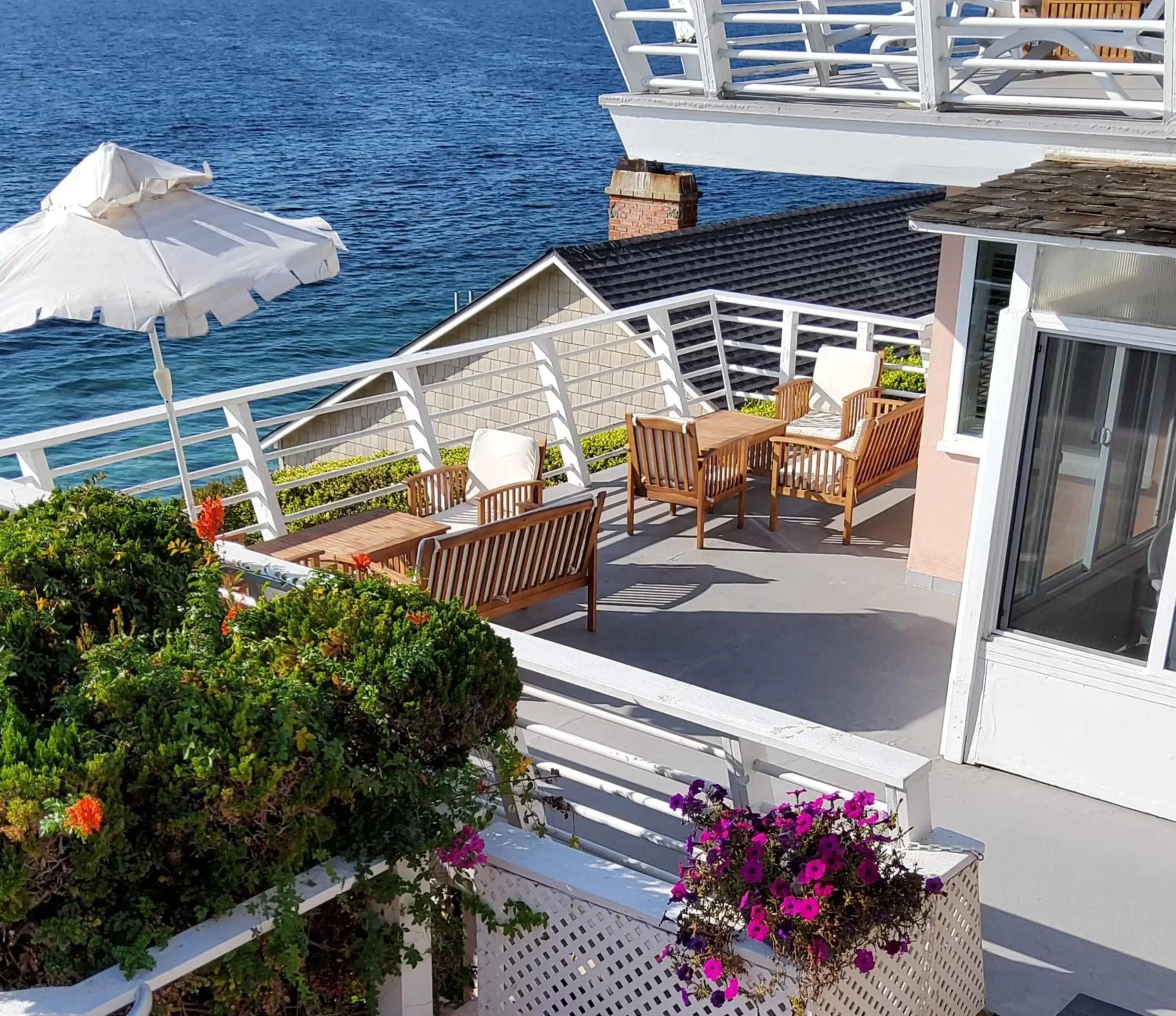 Balcony/Terrace, Pool View in Laguna Riviera