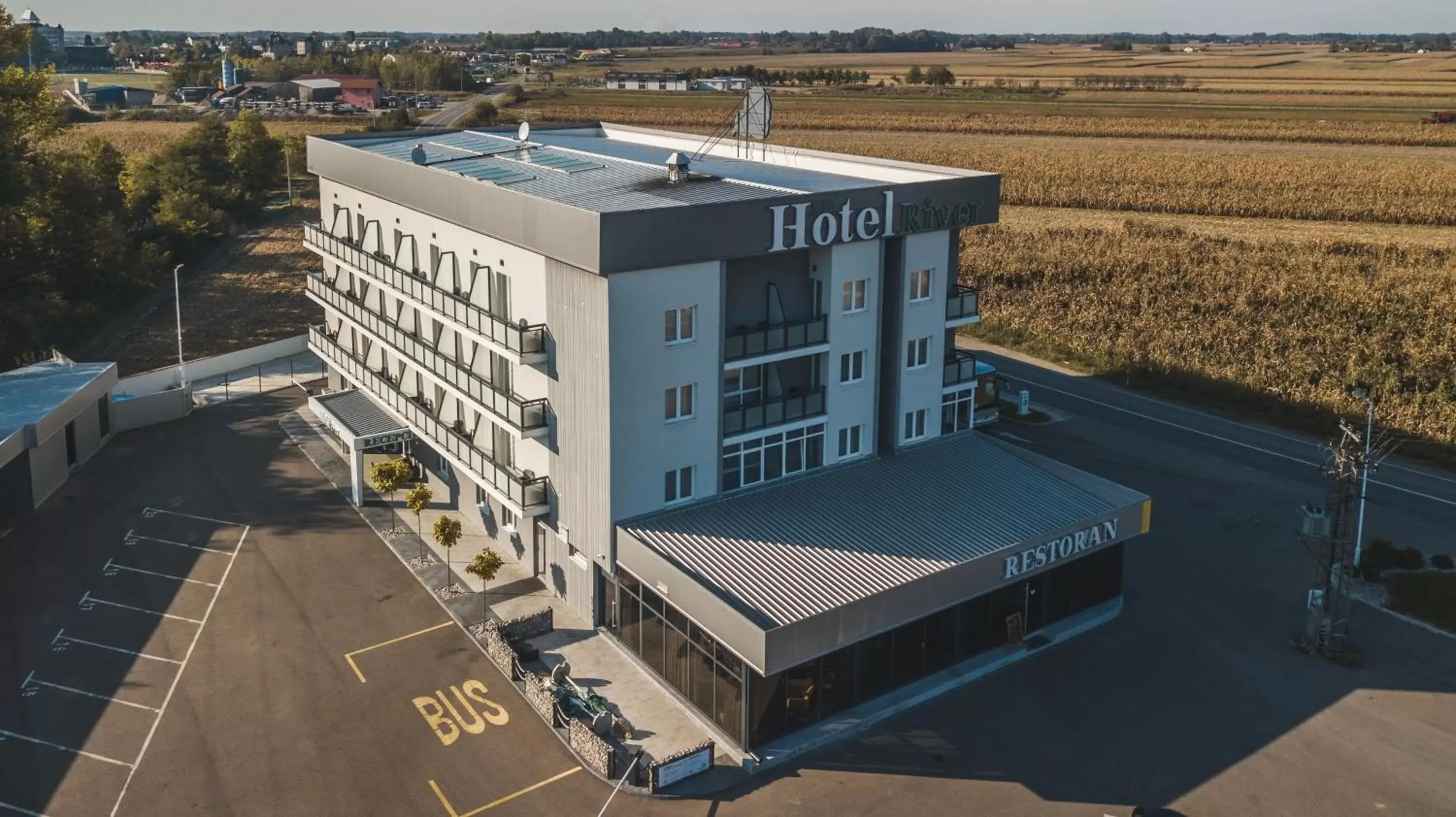 Bird's eye view in Hotel River