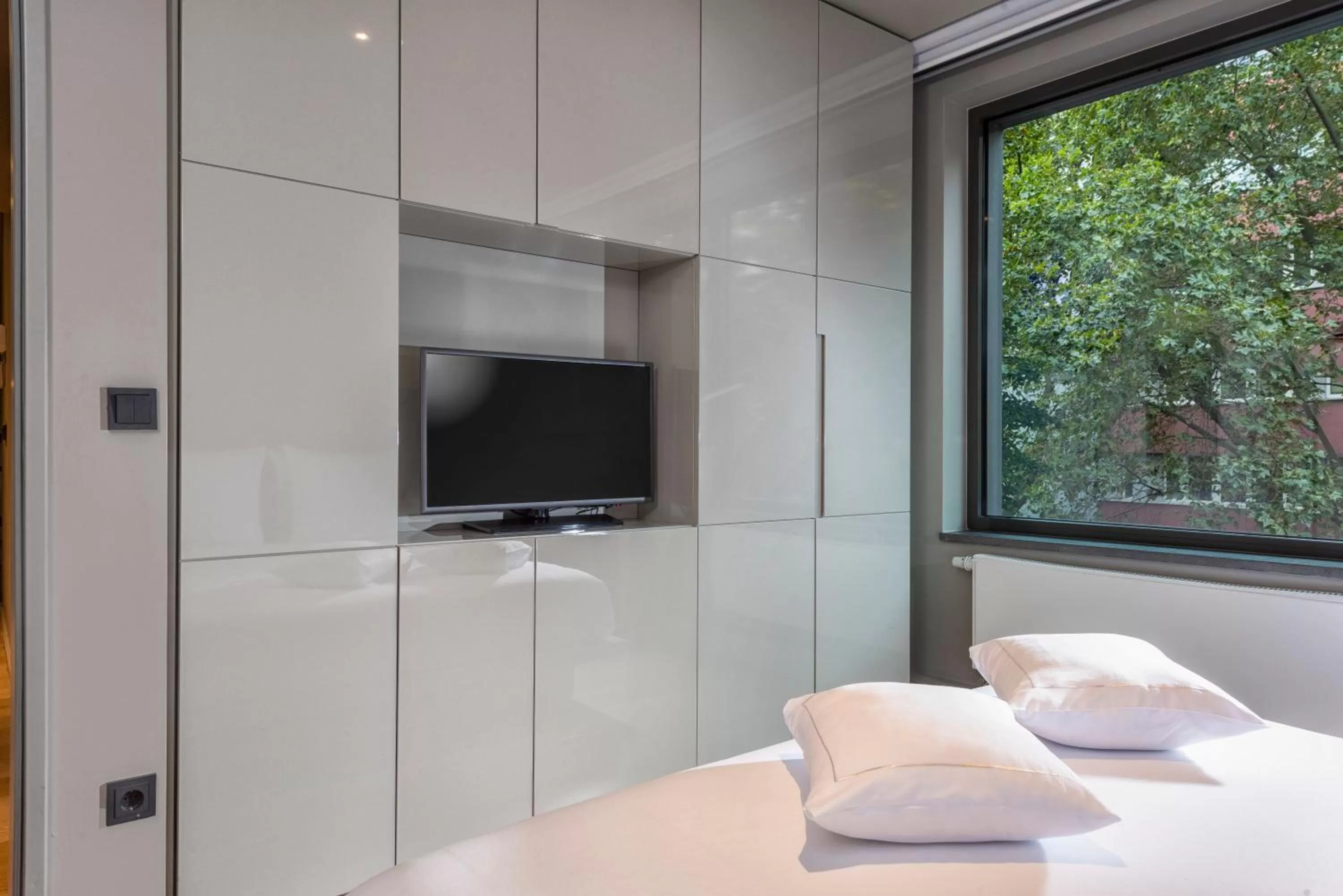 Bed in SANA Berlin Residence