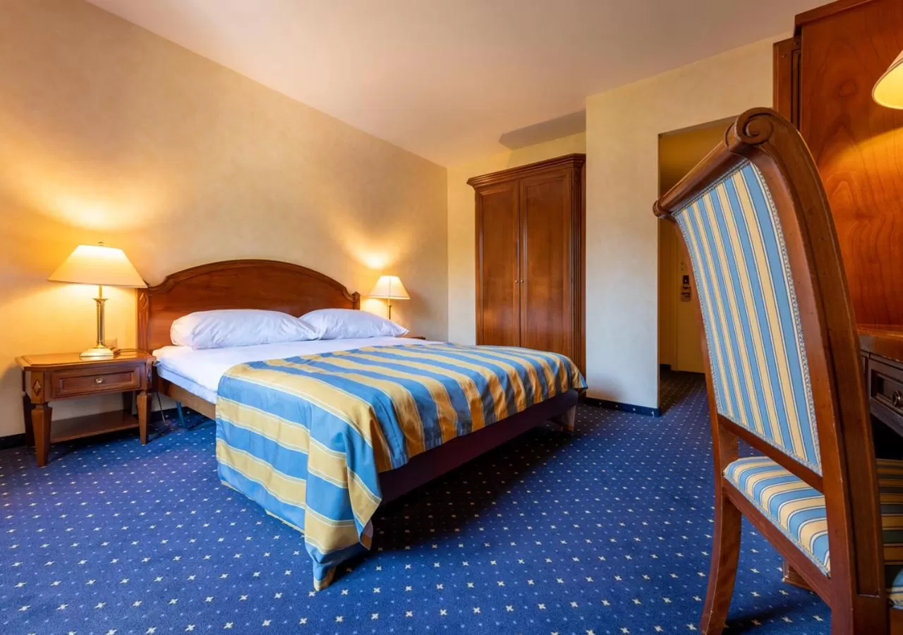 Bed in Grand Hotel et Centre Thermal d'Yverdon-les-Bains