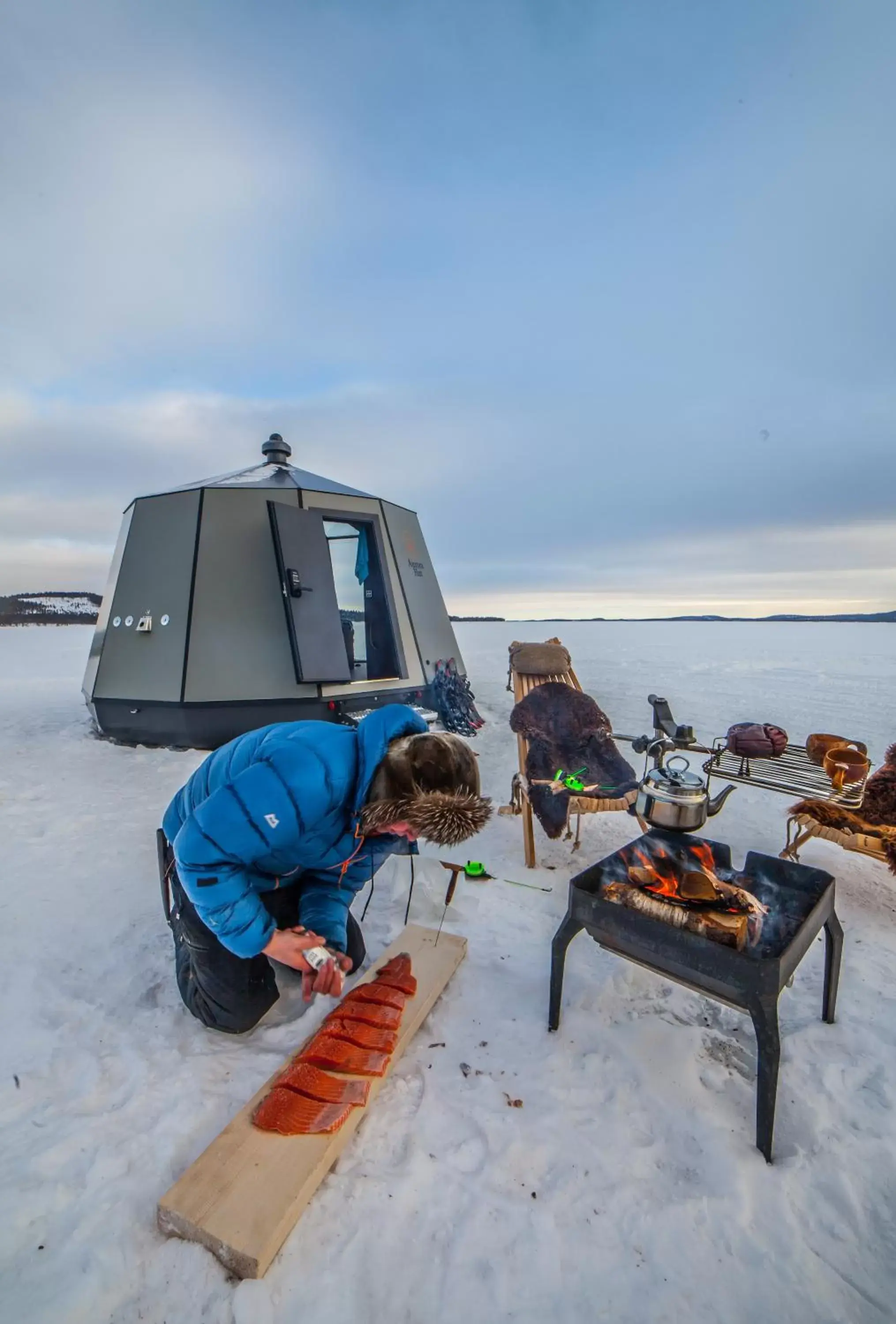 Food close-up in Peace & Quiet Hotel Food close-up in Peace & Quiet Hotel