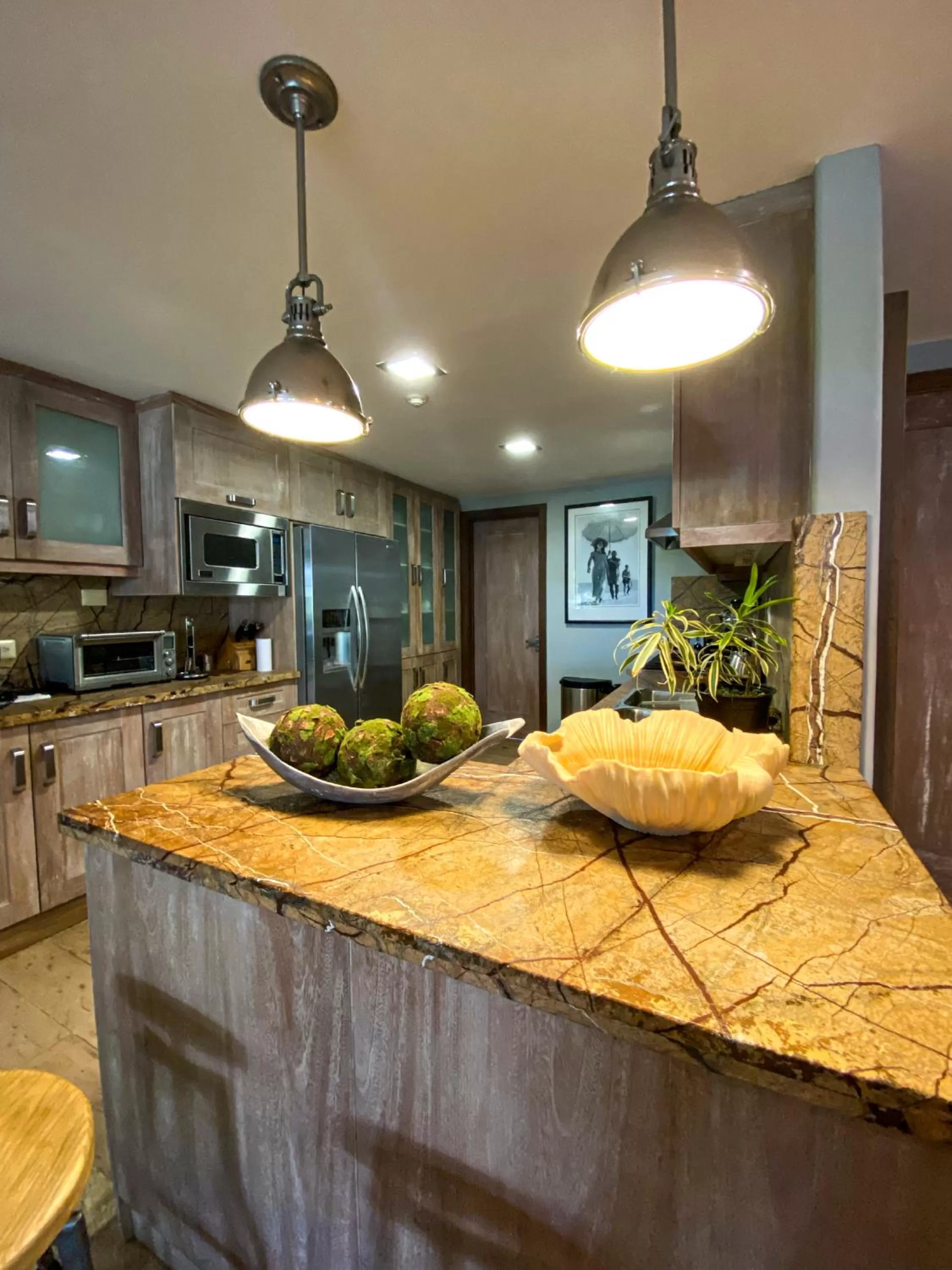 Kitchen or kitchenette in Xeliter Balcones del Atlantico - Las Terrenas