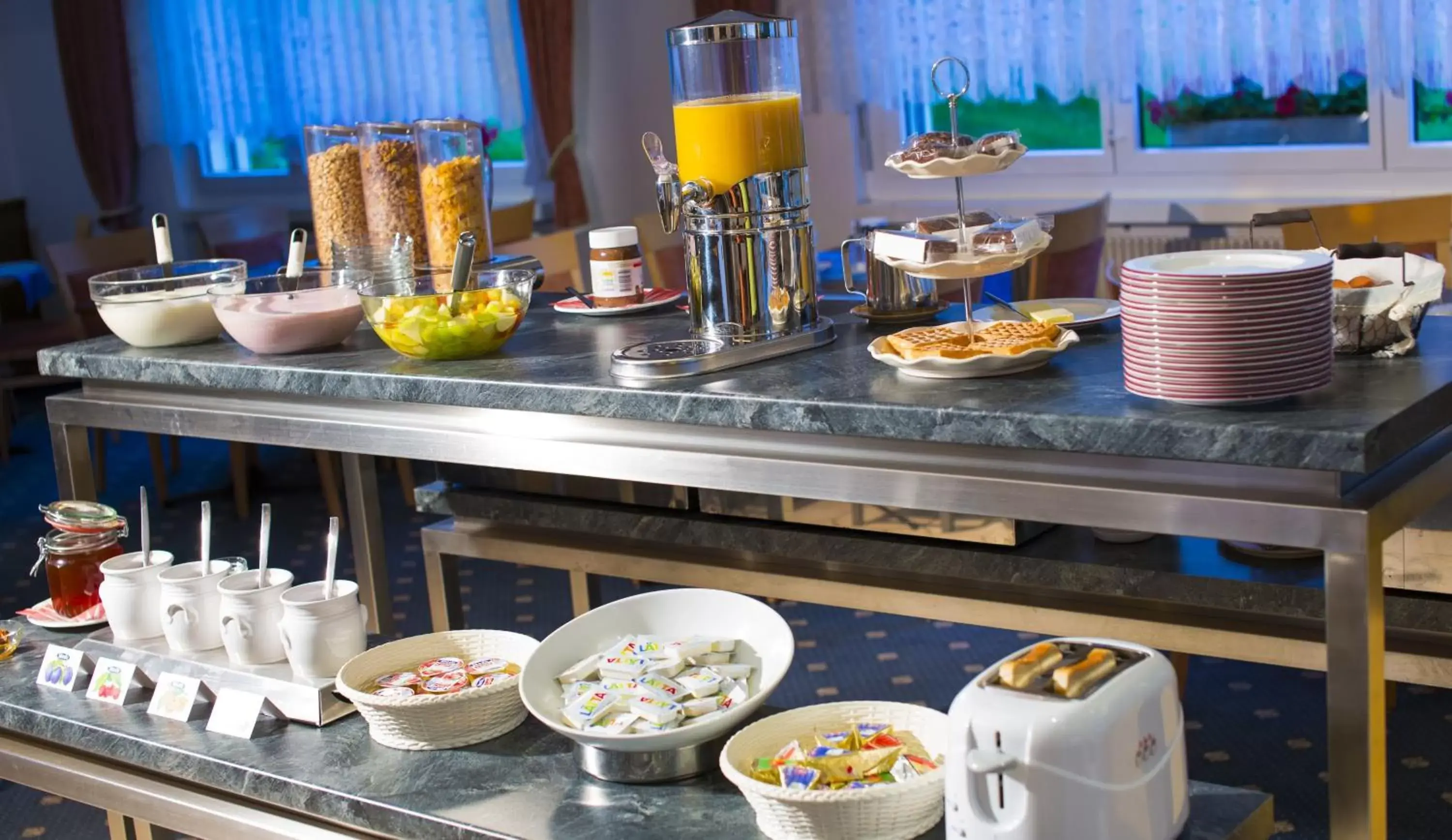 Buffet breakfast, Food in Wellness- und Schneesporthotel Christiania