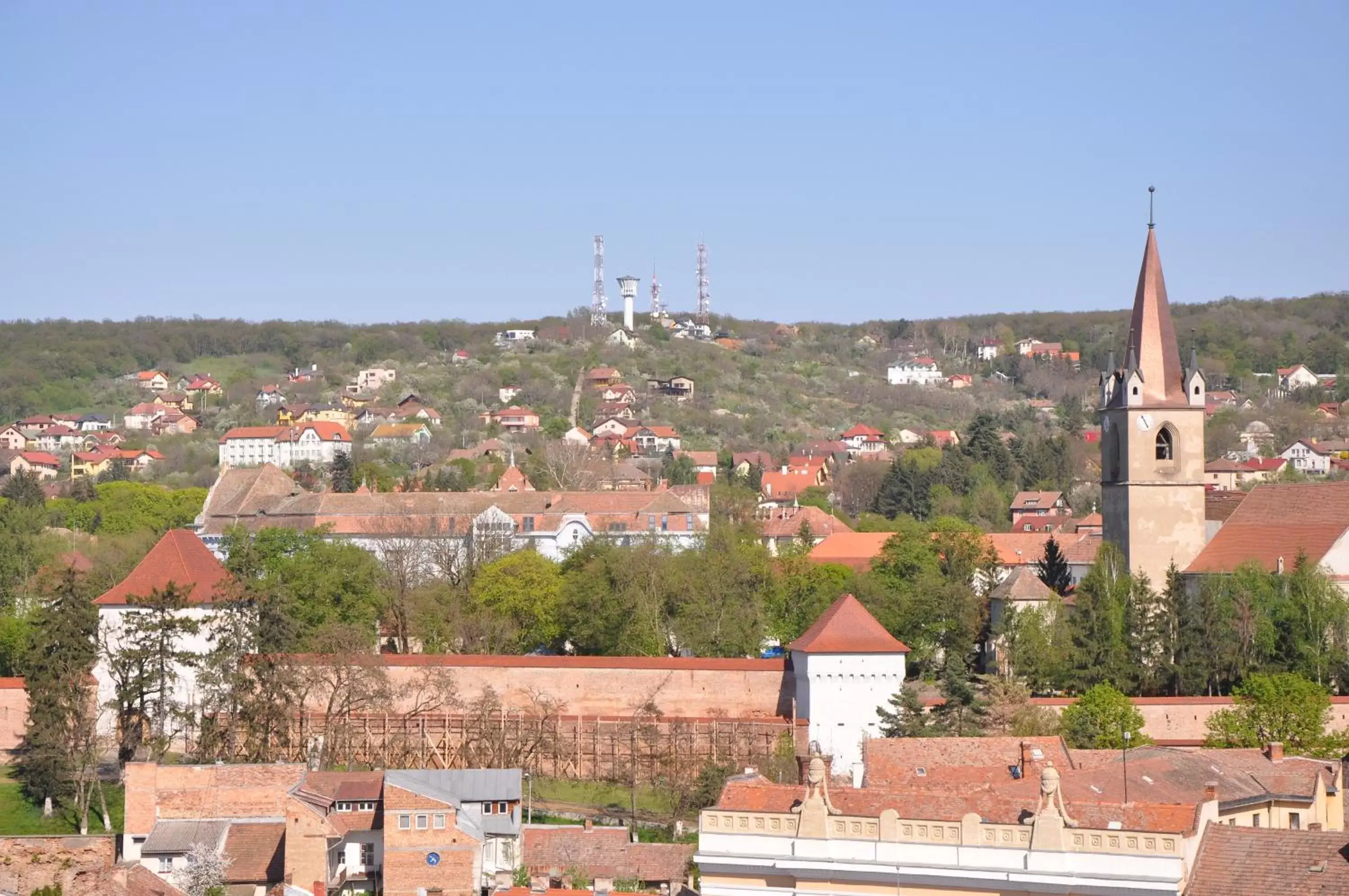 City view in Continental Forum Tirgu Mures