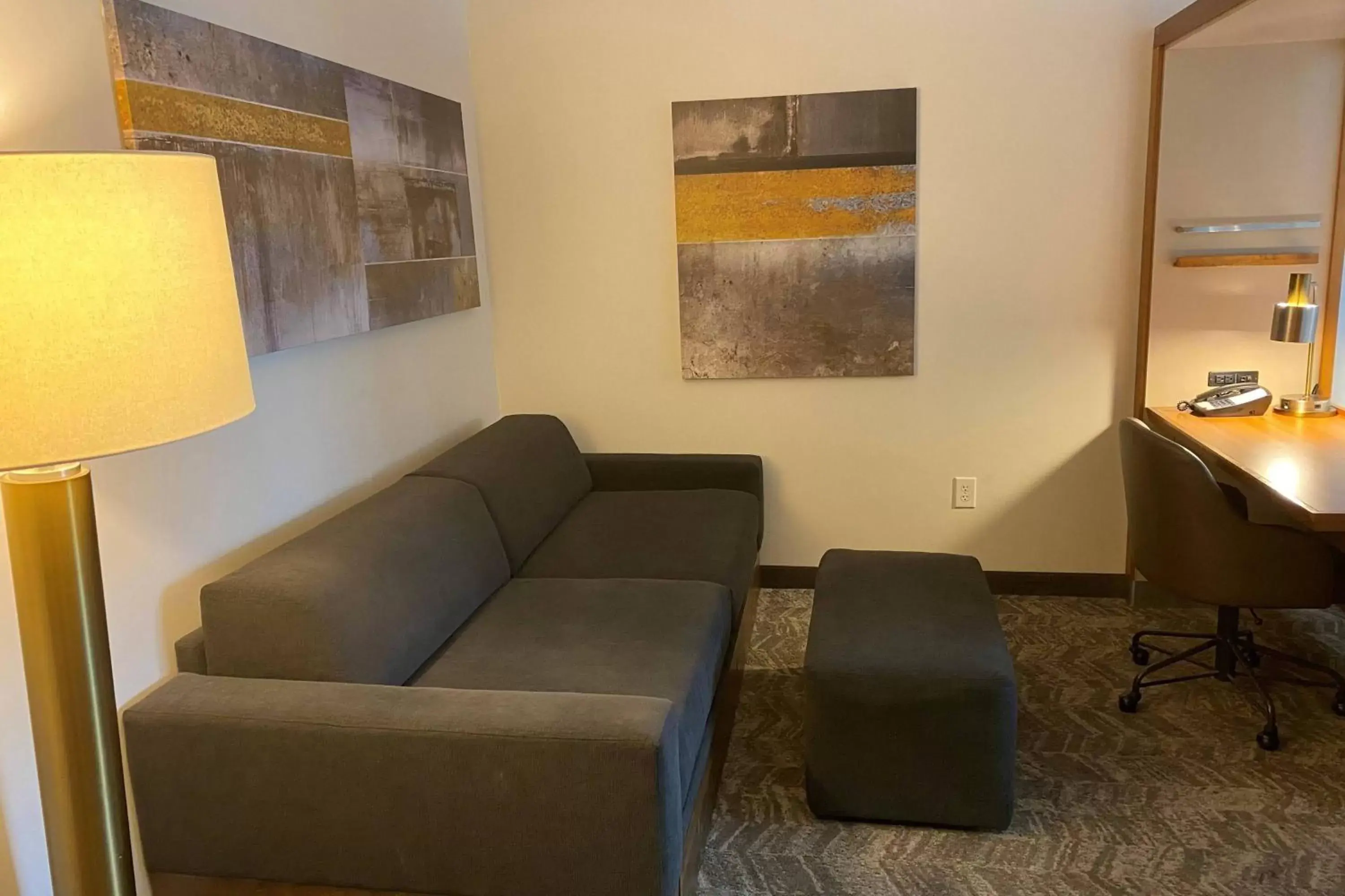 Living room, Seating Area in Springhill Suites by Marriott San Antonio Alamo Plaza/Convention Center