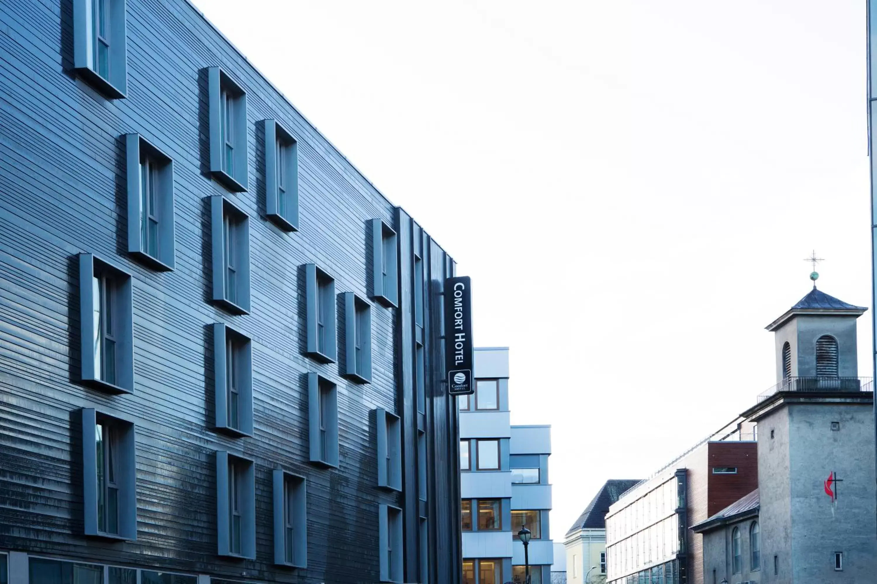 Facade/entrance in Comfort Hotel Trondheim