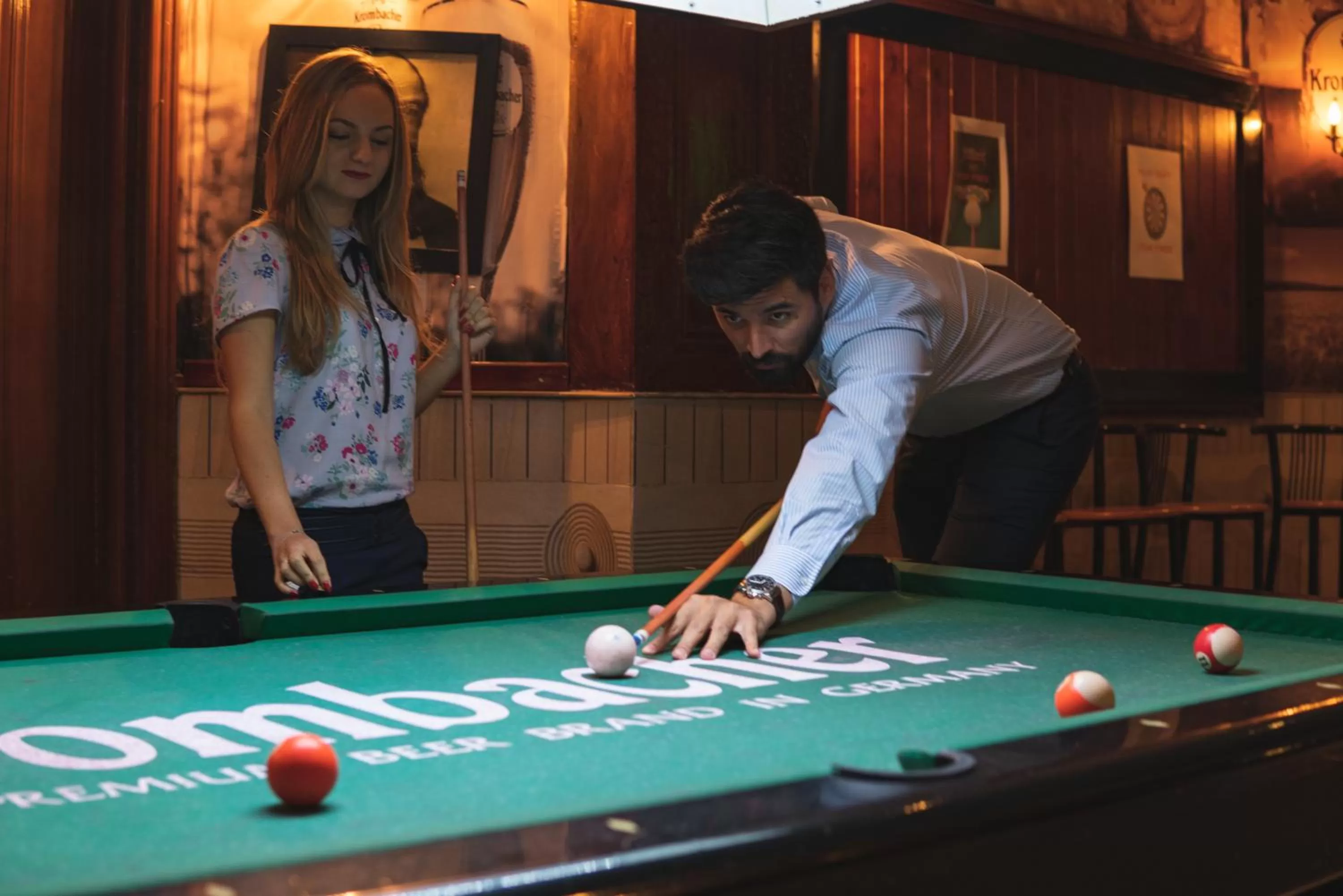 Billiard in Al Ain Palace Hotel Abu Dhabi