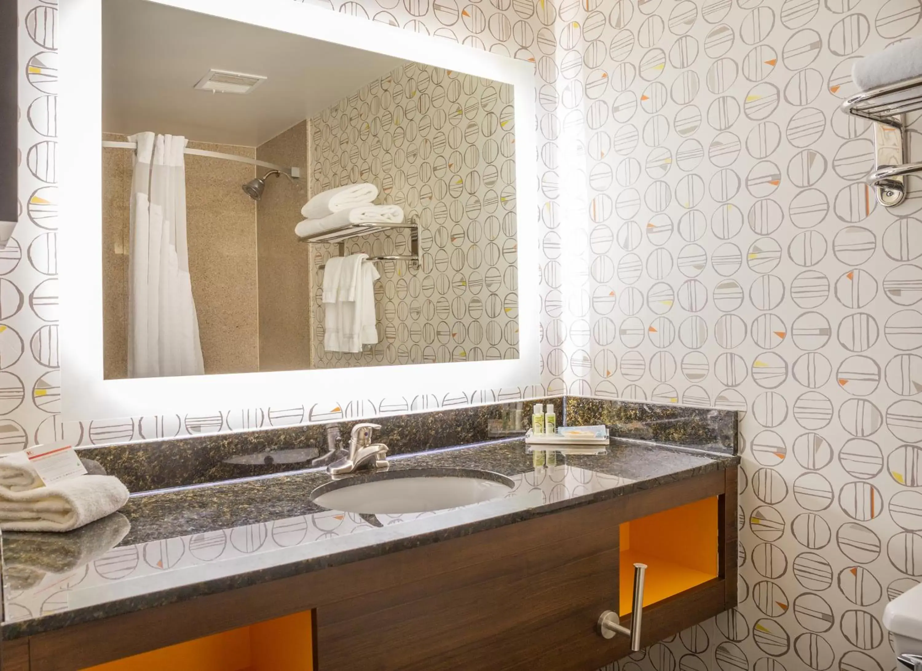 Bathroom in Holiday Inn Toledo - Maumee I-80/90, an IHG Hotel