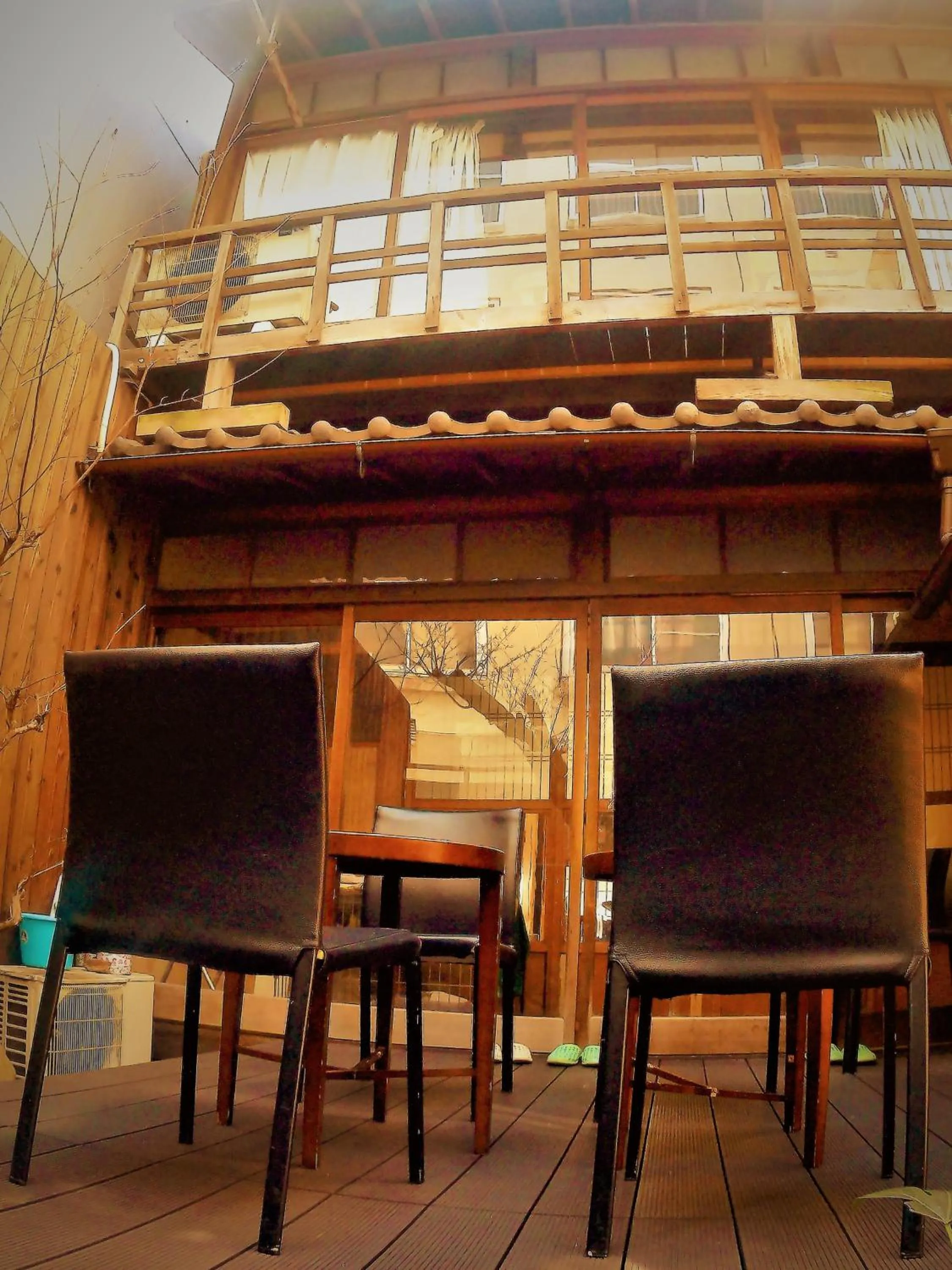 Balcony/Terrace in Guest House Ga-Jyun