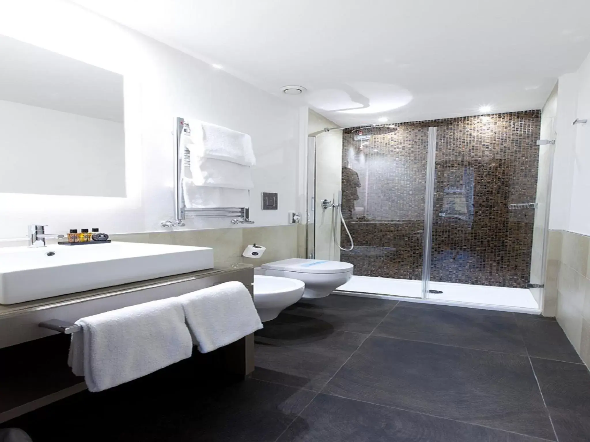 Shower, Bathroom in Quirinale Luxury Rooms