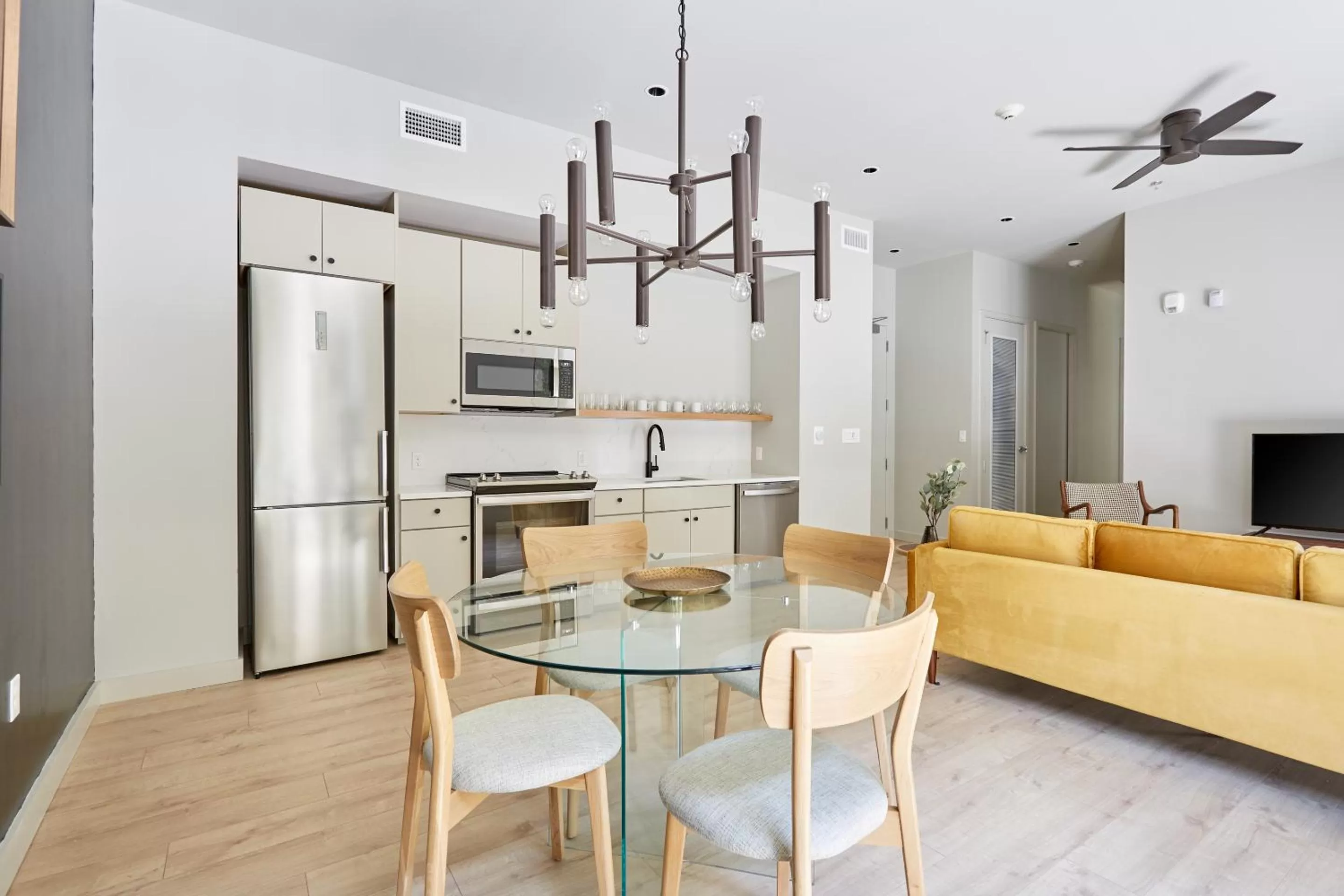 Living room in Sonder The Printing Press