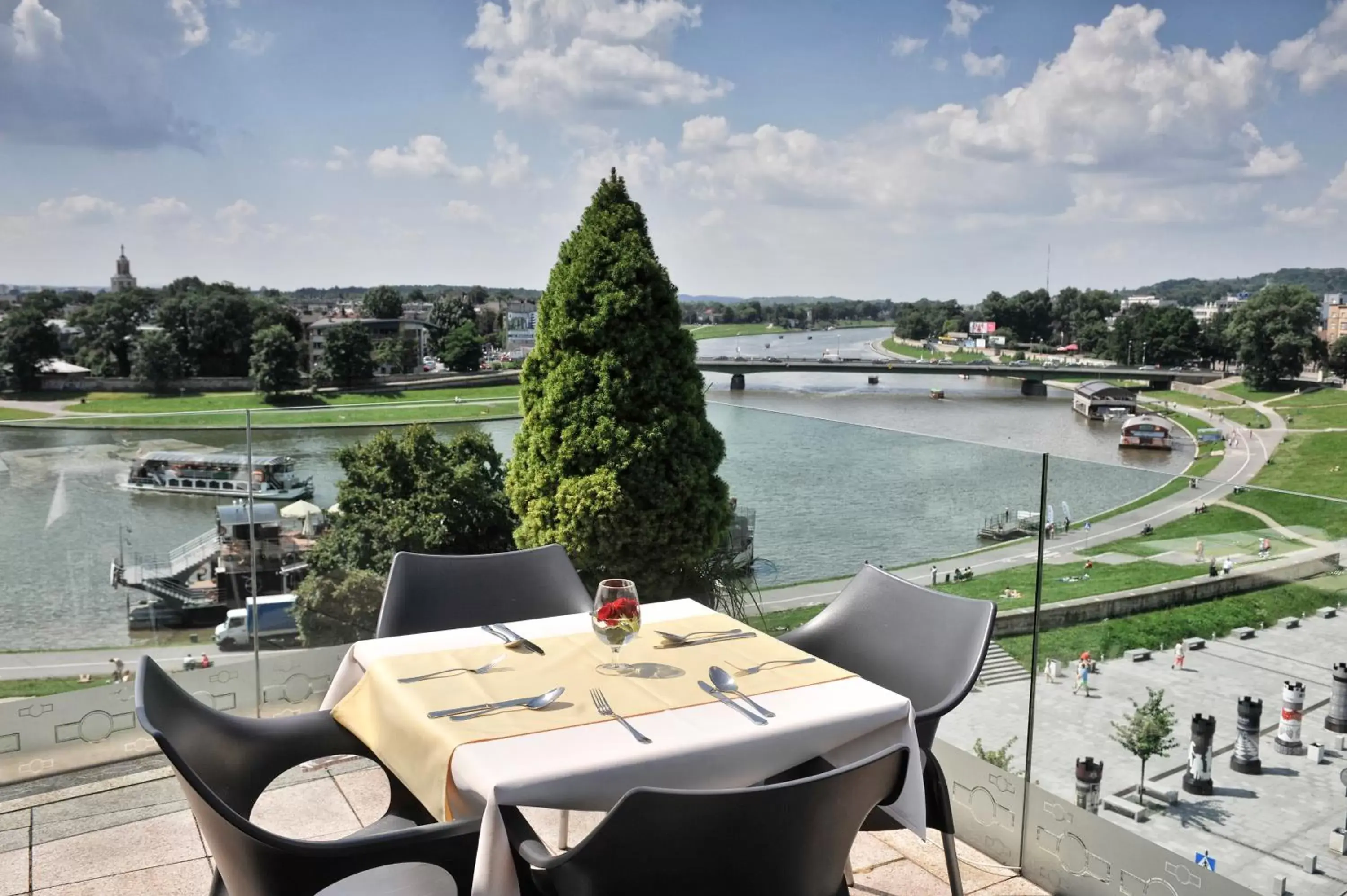 Balcony/Terrace in Hotel Pod Wawelem