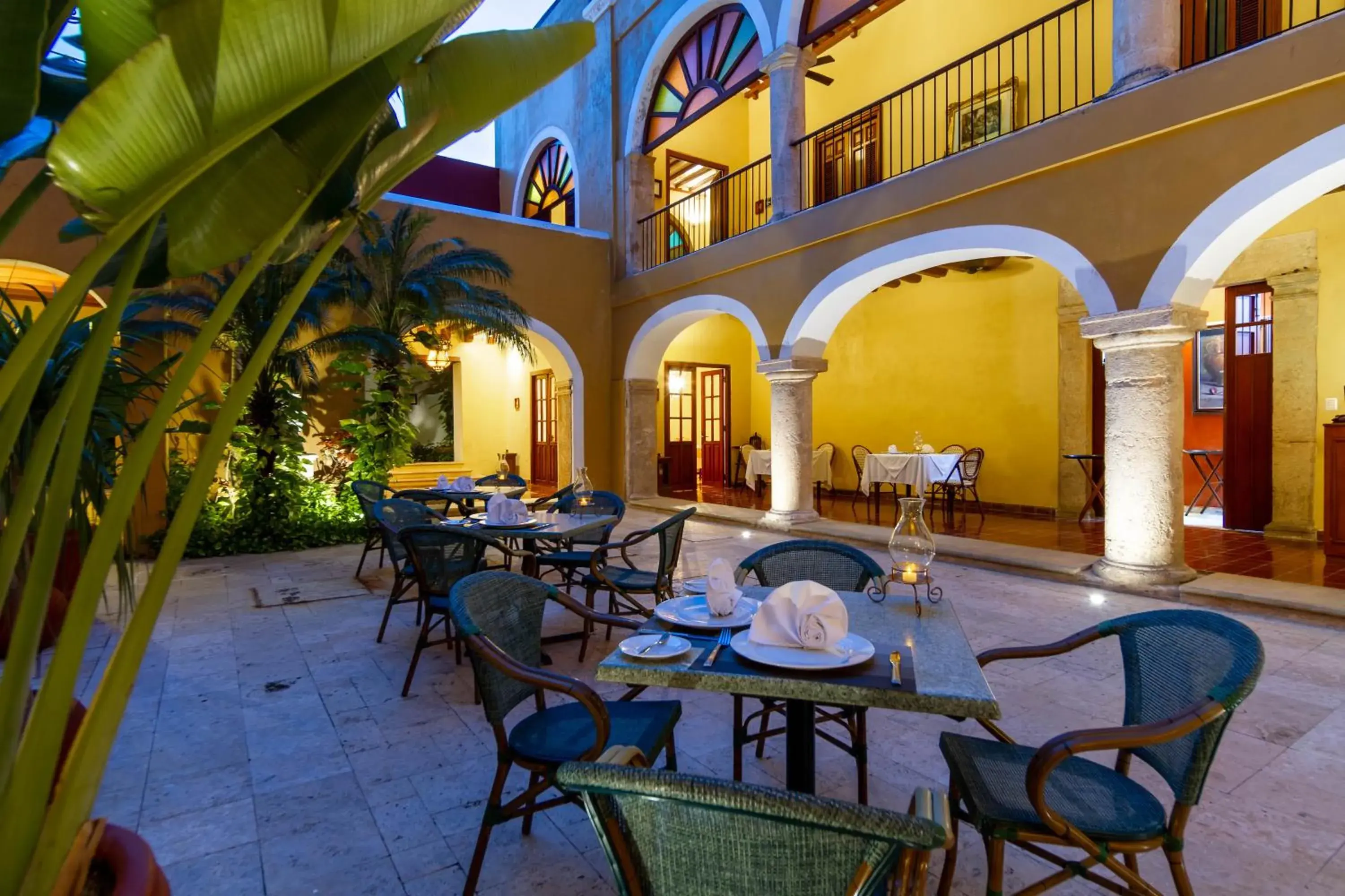 Patio, Restaurant/Places to Eat in Hotel Boutique Casa Don Gustavo
