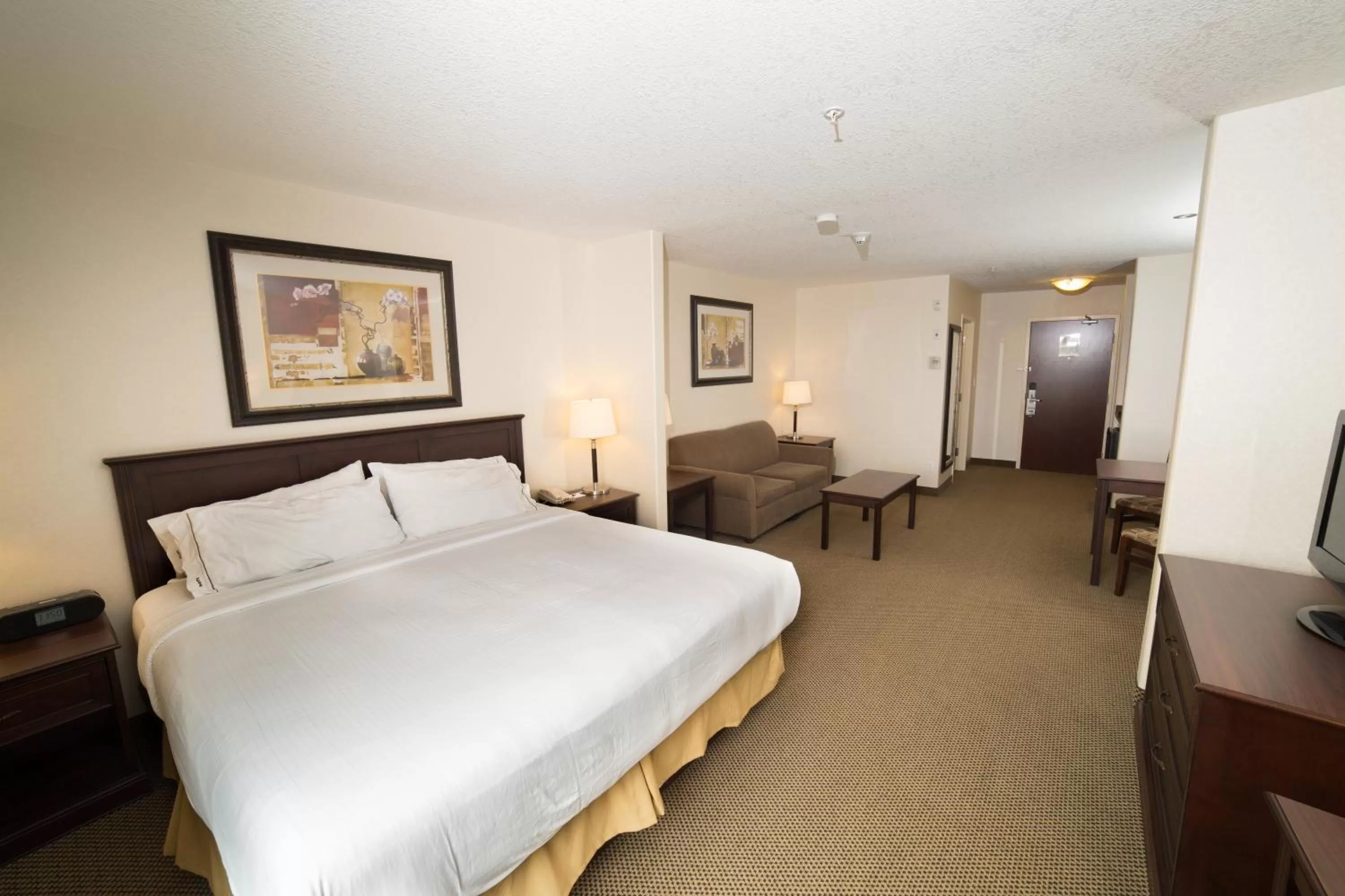 Photo of the whole room, Bed in Holiday Inn Express & Suites Whitecourt by IHG