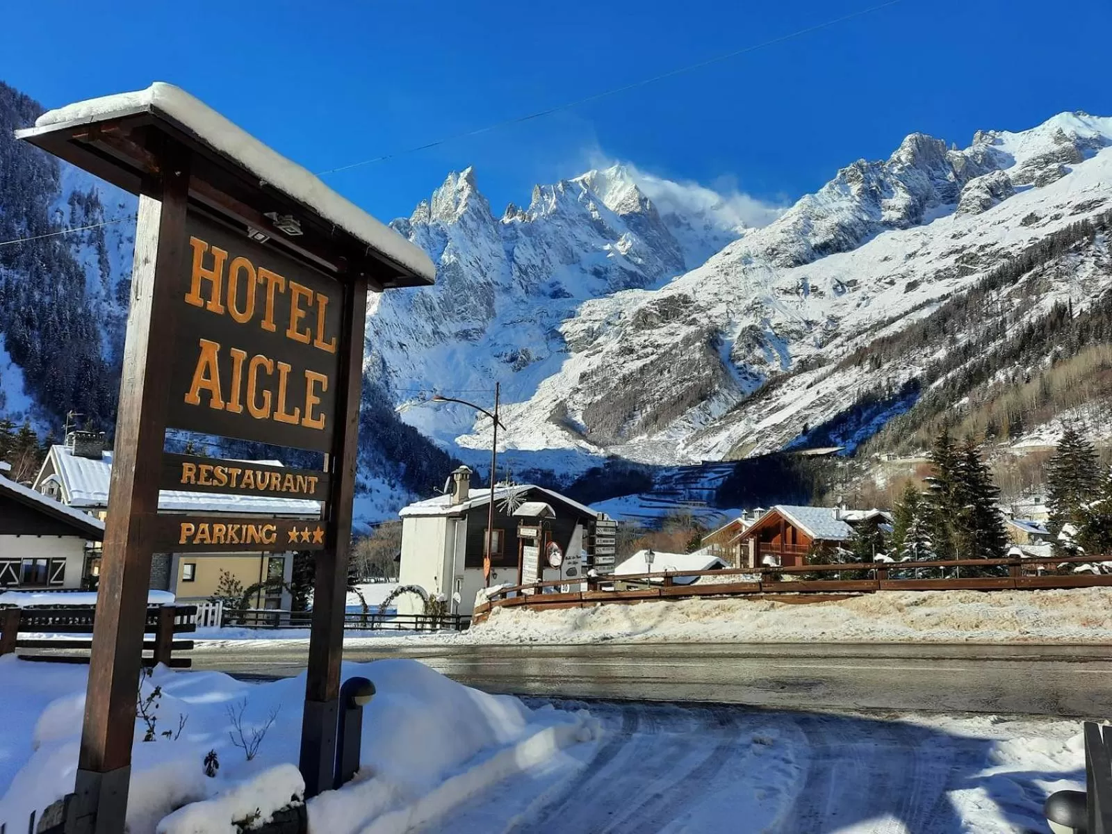 Winter in Hotel Aigle