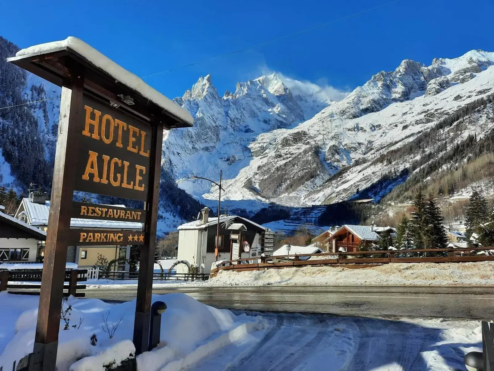 Winter in Hotel Aigle