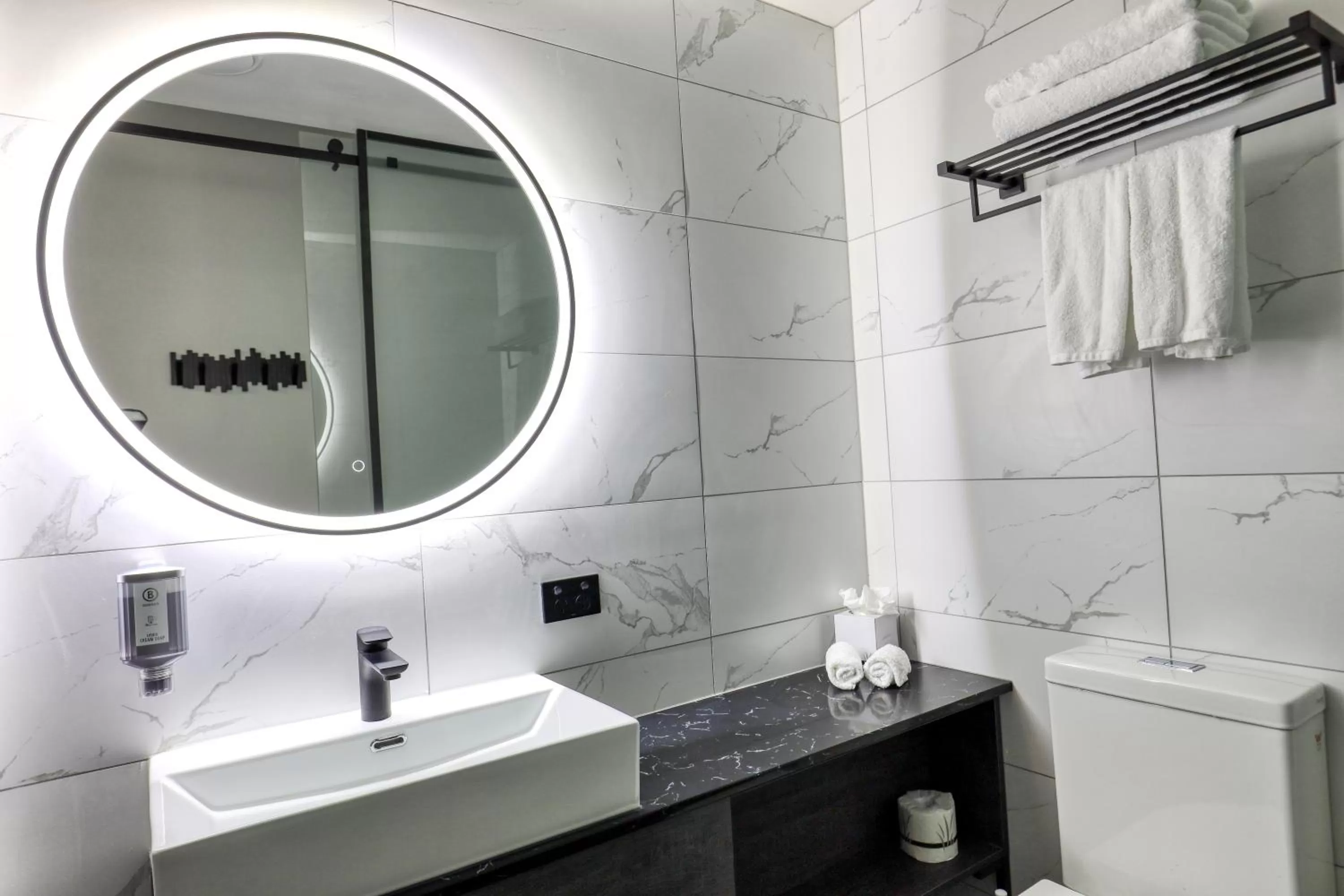 Bathroom in Microtel by Wyndham Wellington