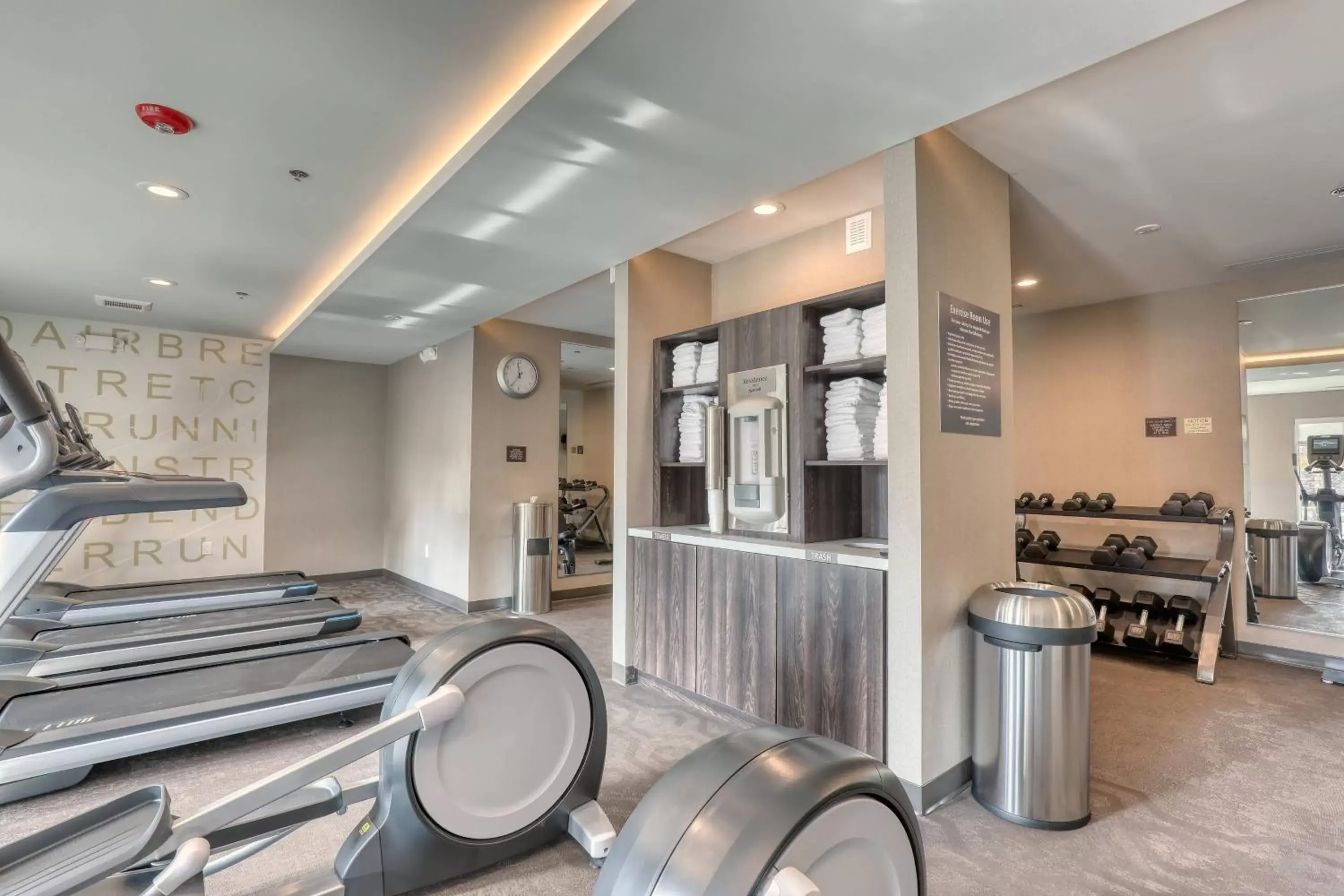 Fitness centre/facilities, Restaurant/Places to Eat in Residence Inn by Marriott Providence Lincoln