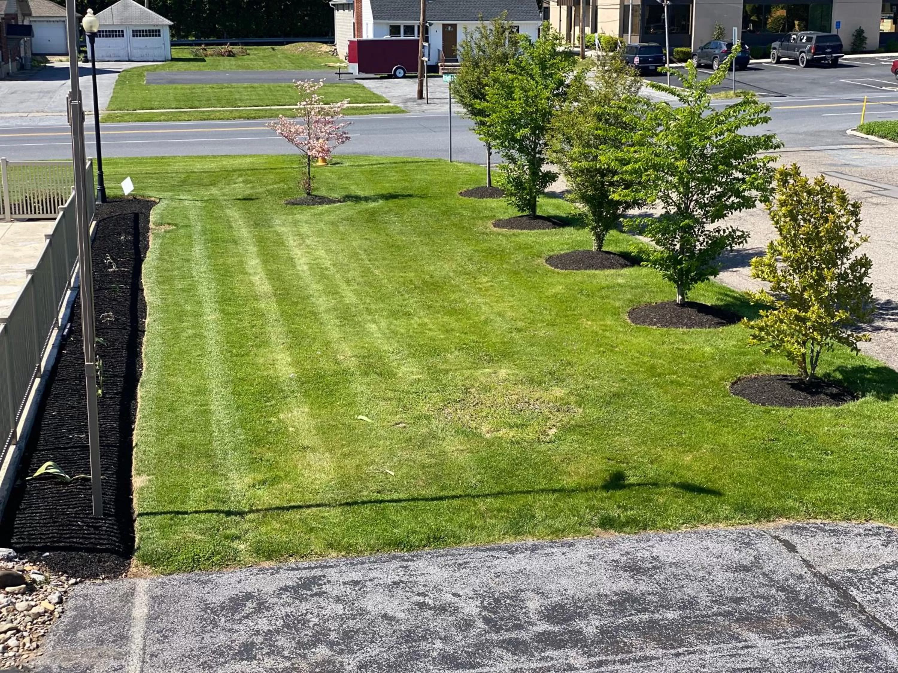 Garden in White Rose Motel - Hershey