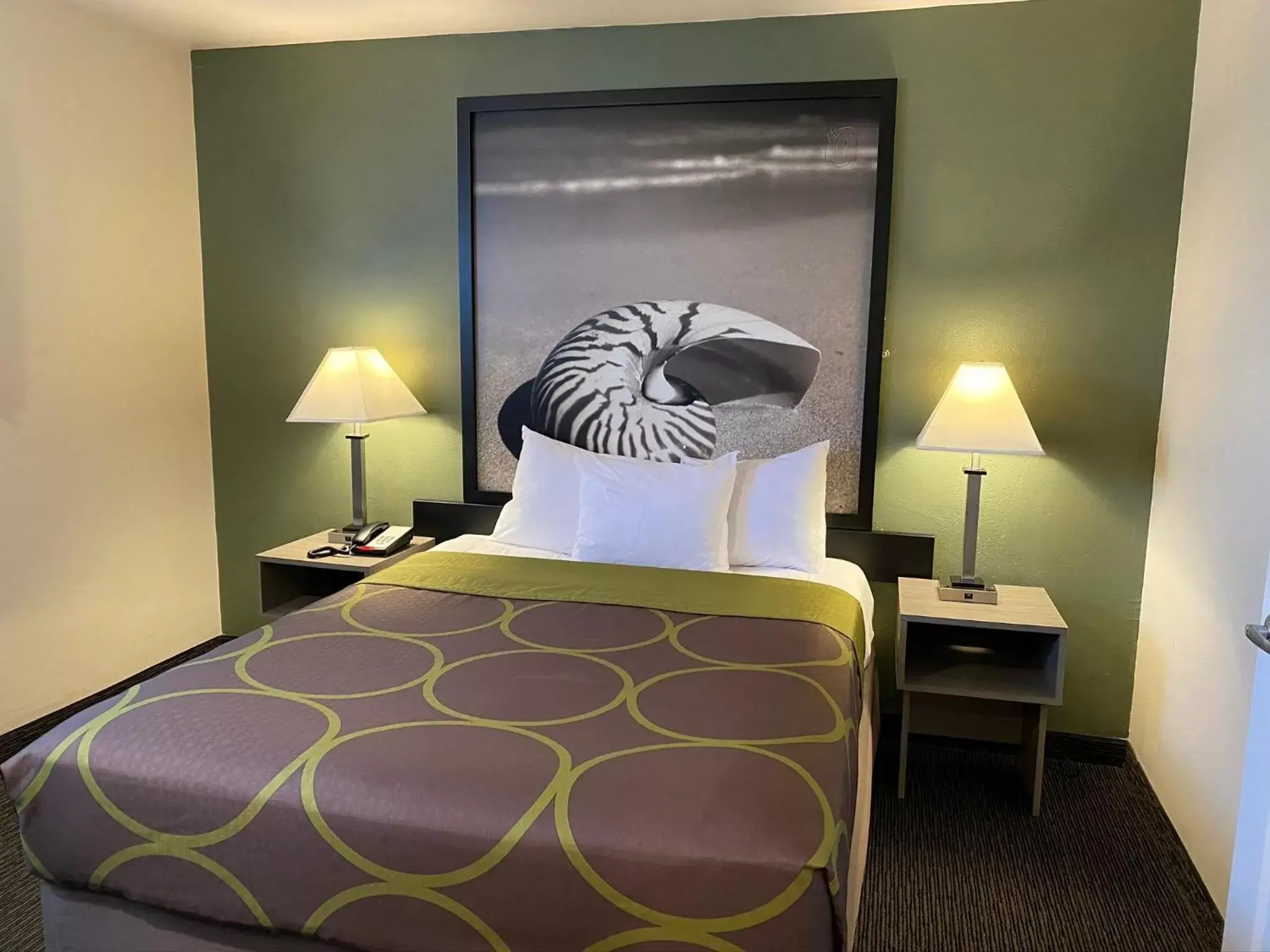 Photo of the whole room, Bed in Super 8 by Wyndham Monterey Photo of the whole room, Bed in Super 8 by Wyndham Monterey