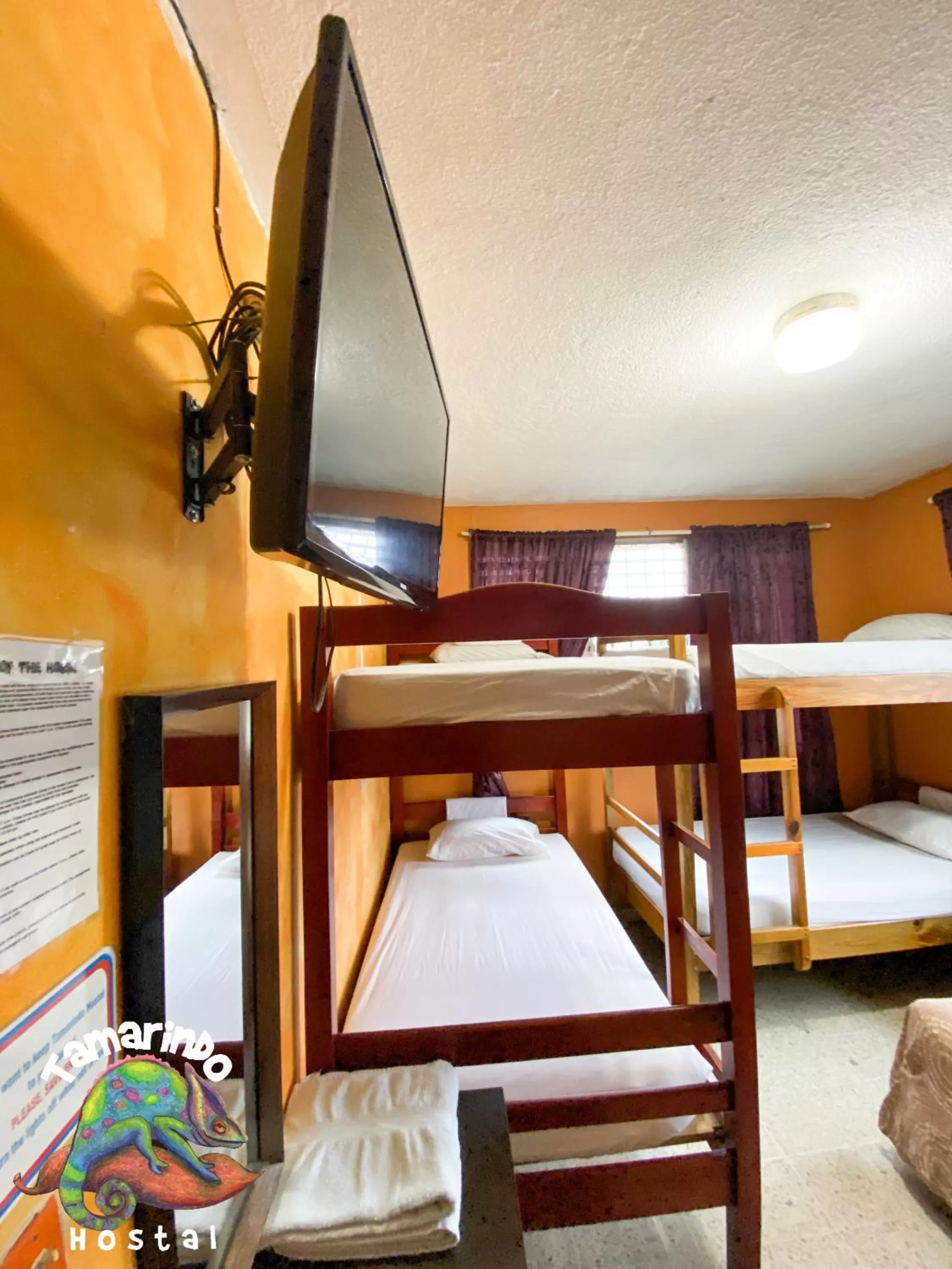 Bed in Tamarindo Hostel