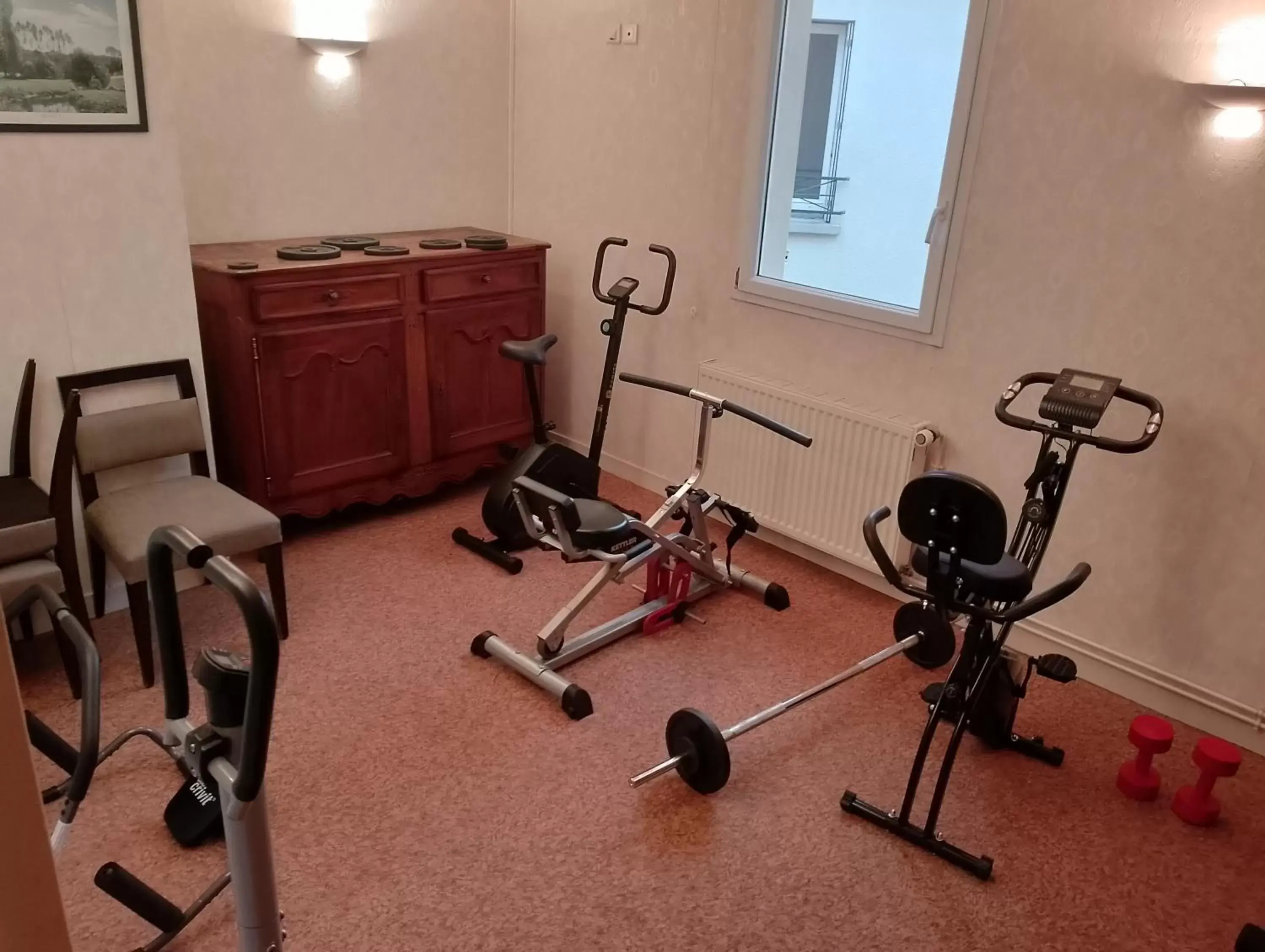 Fitness Center/Facilities in Logis Hôtel Bellevue