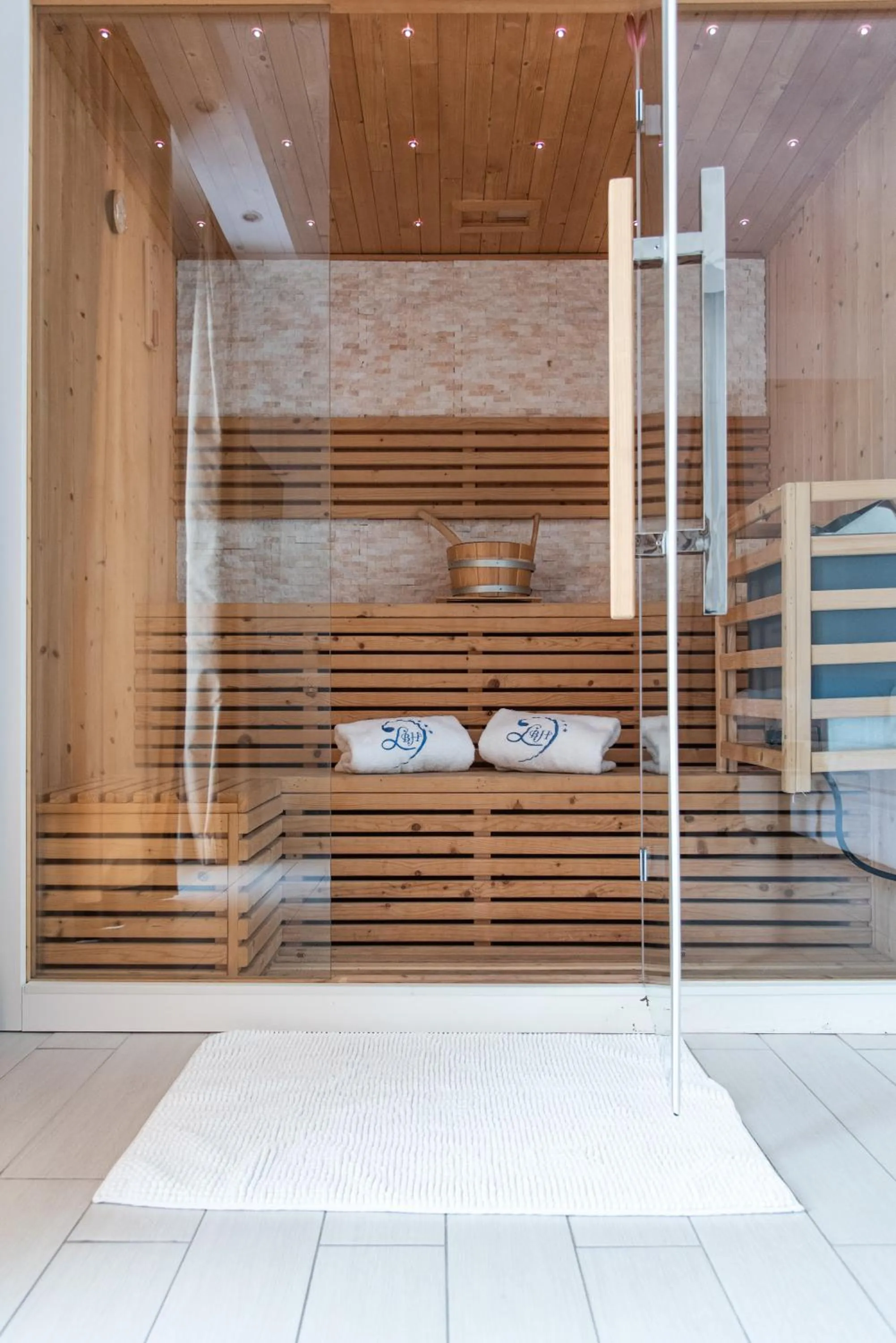 Sauna in Ludwig Boutique Hotel & Spa