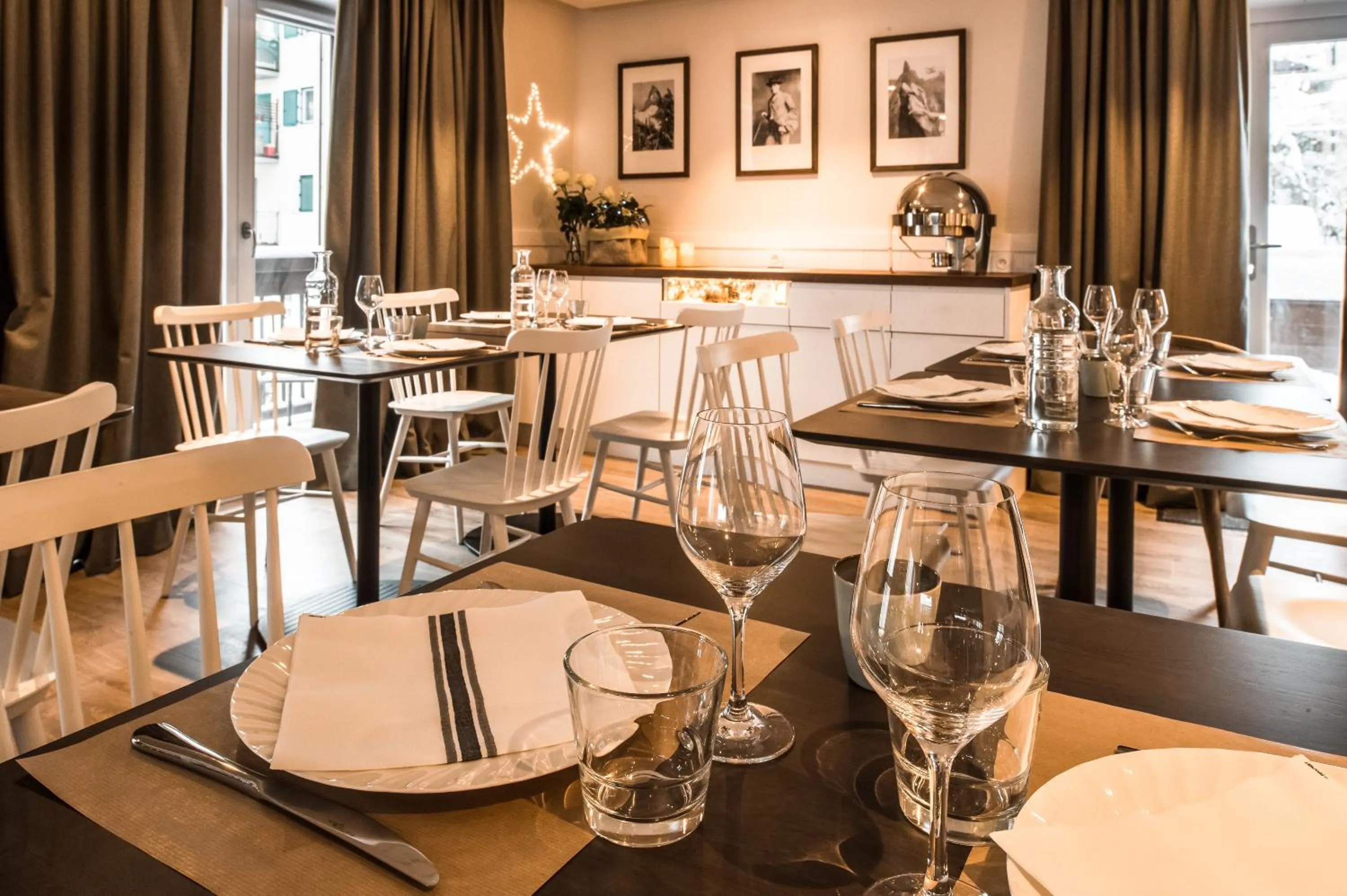 Breakfast in Chalet hôtel le Whymper