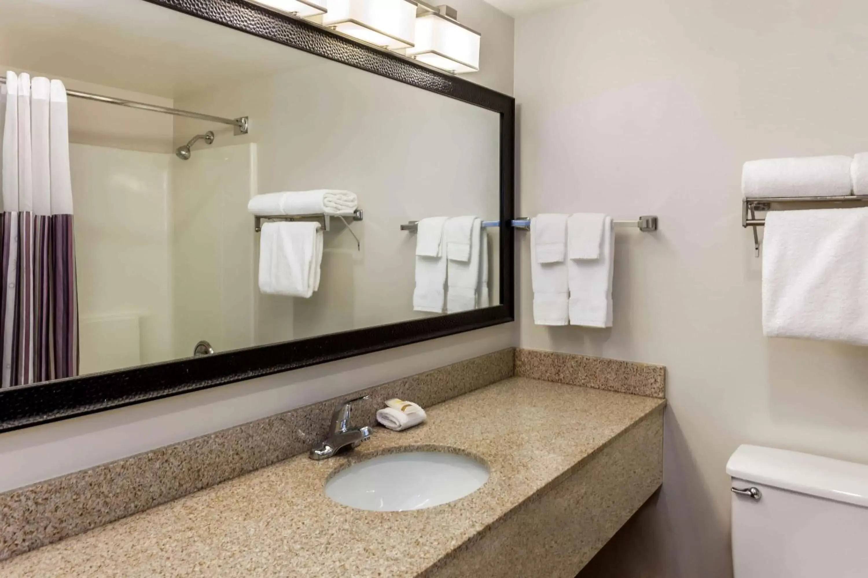 Bathroom in La Quinta by Wyndham Milwaukee Bayshore Area