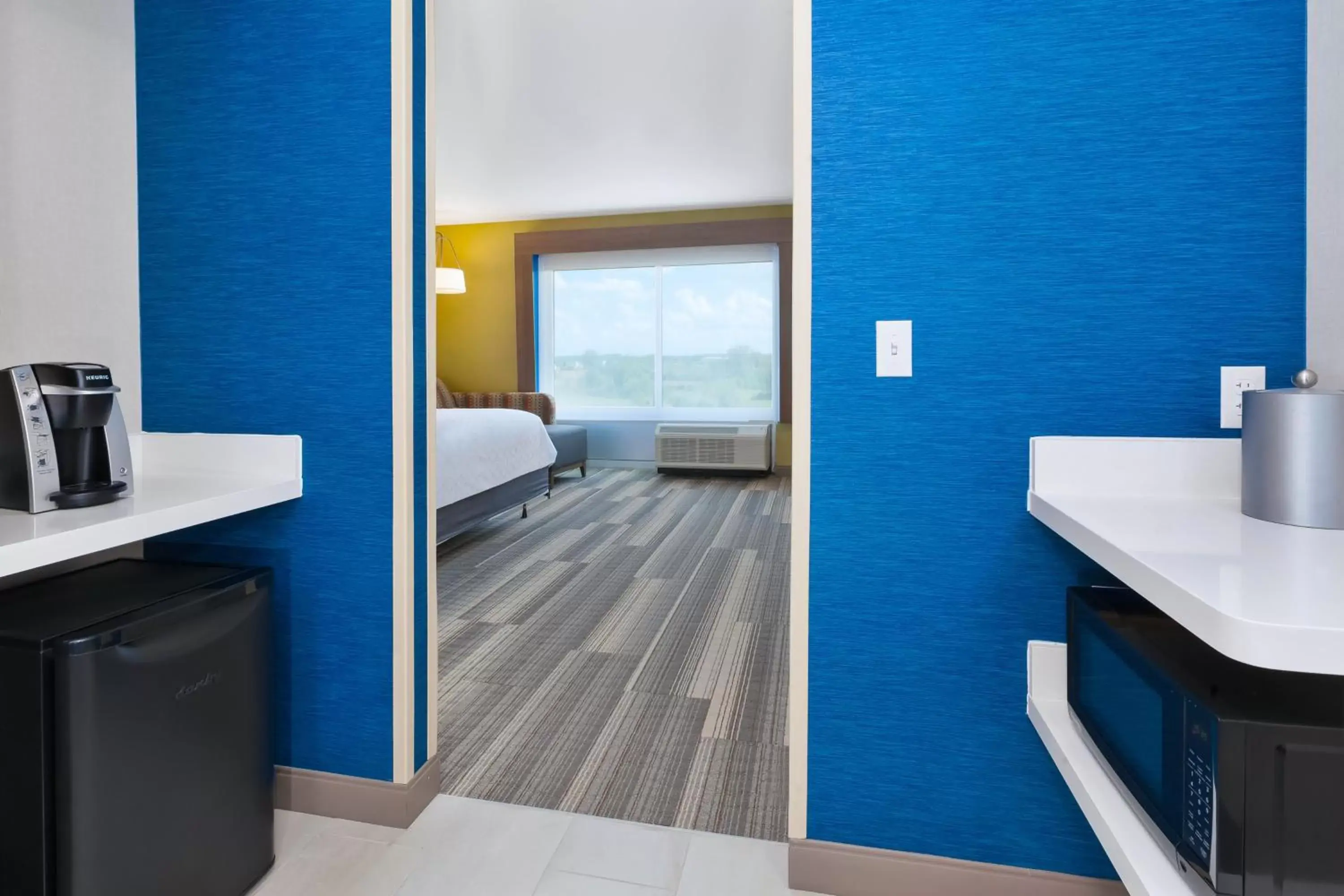 Photo of the whole room, Bathroom in Holiday Inn Express & Suites - Grand Rapids Airport - South, an IHG Hotel