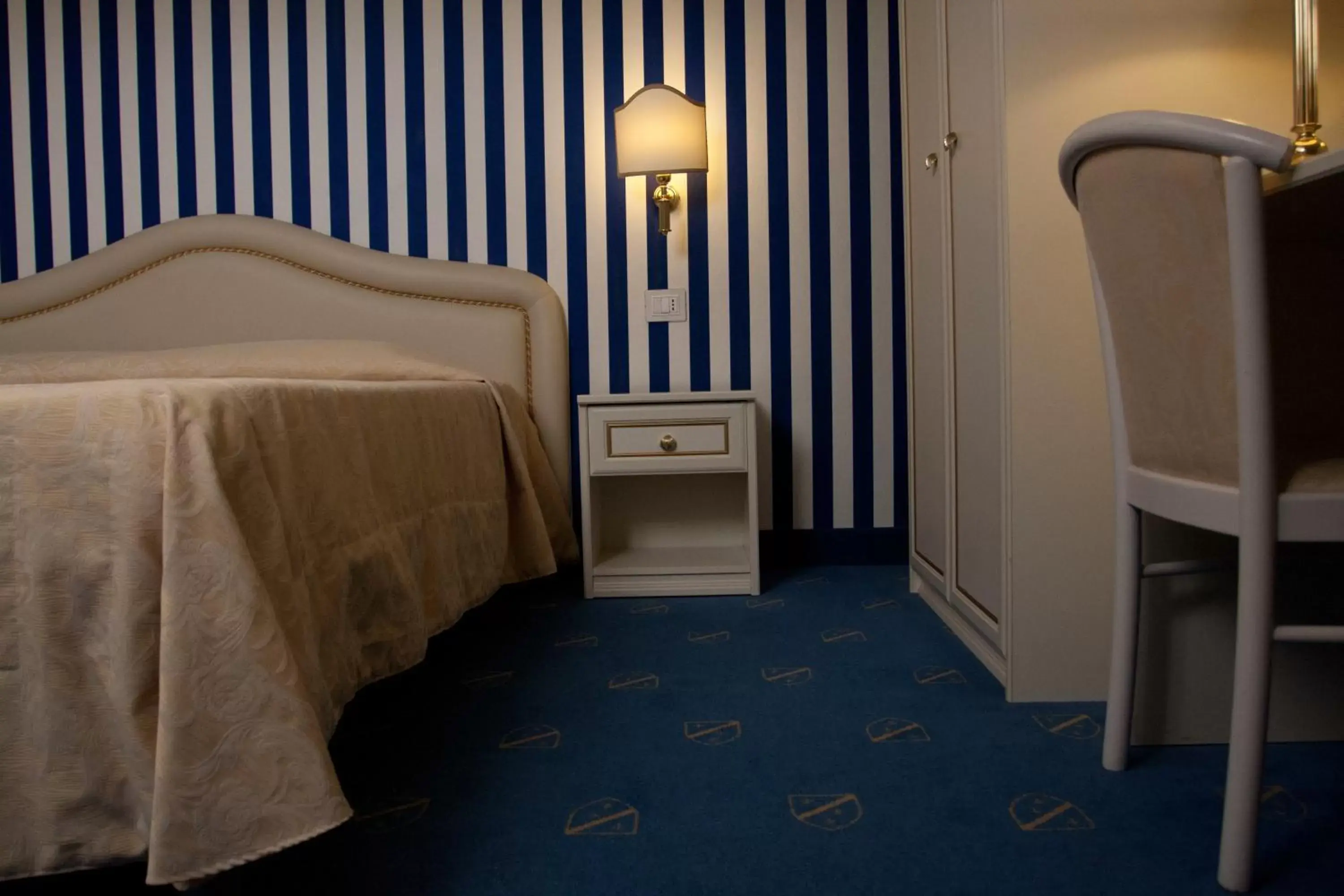 Bed in Hotel Navy
