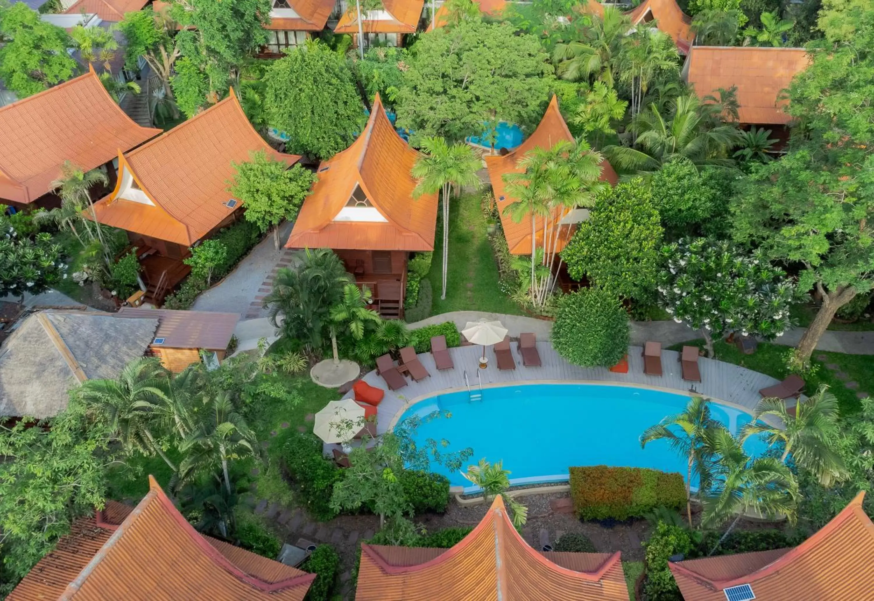 Swimming pool, Pool View in Baan Duangkaew Resort