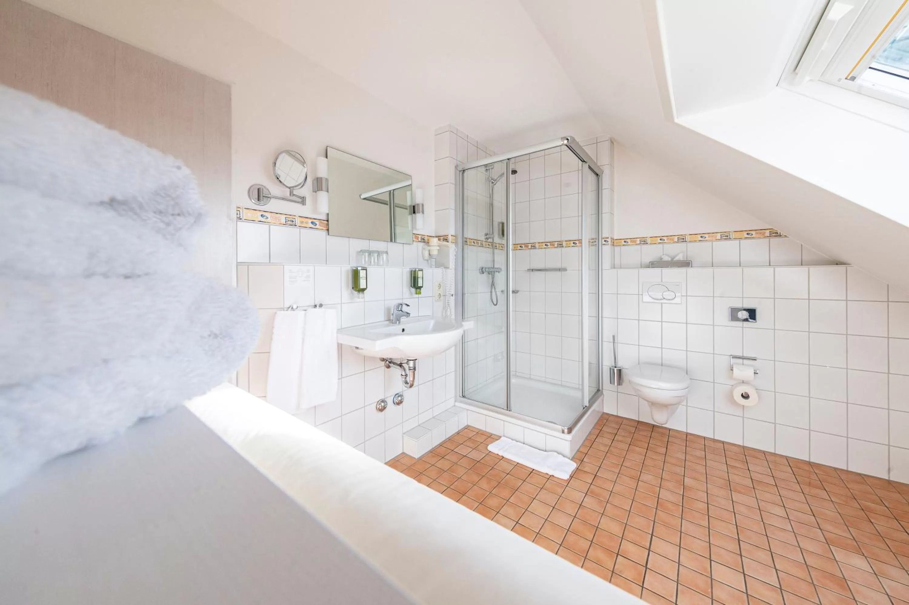 Bathroom in Das Frühstückshotel Büsum