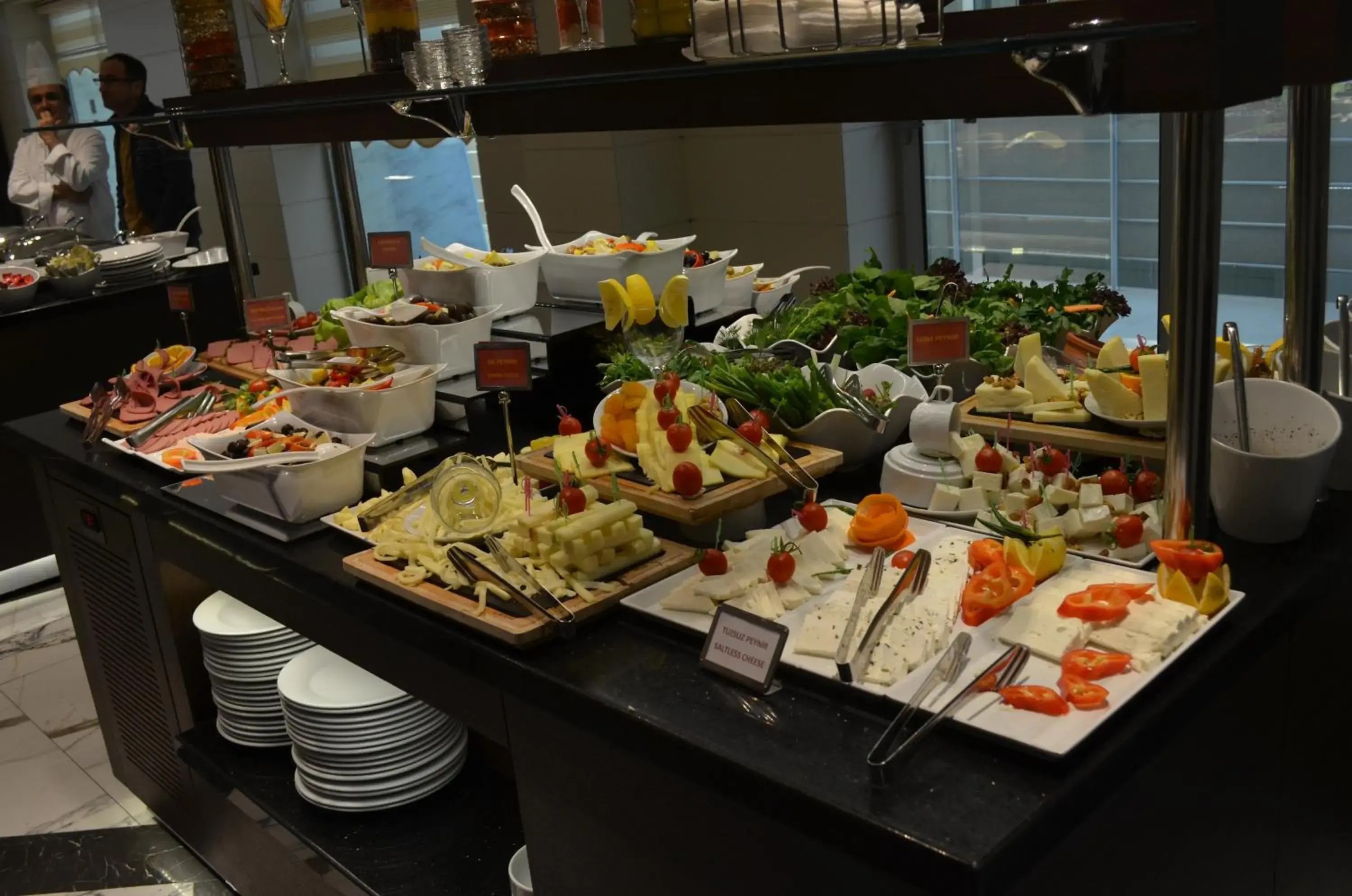 Buffet breakfast in B Business Hotel & Spa