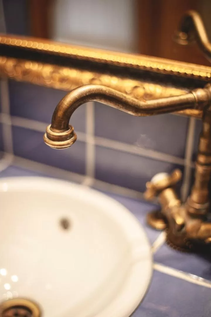 Decorative detail, Bathroom in Posada Cicero