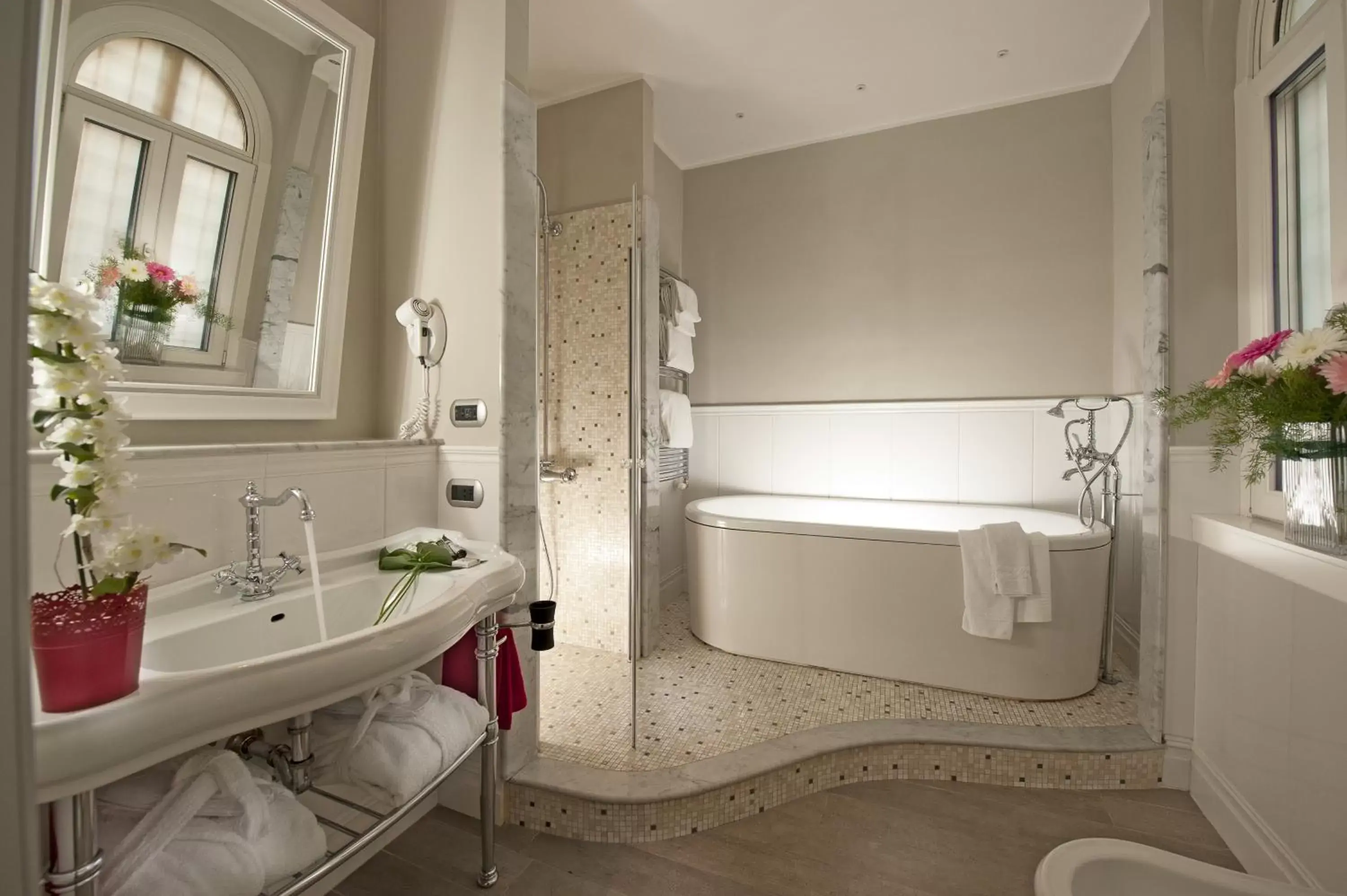 Bathroom in Demetra Hotel