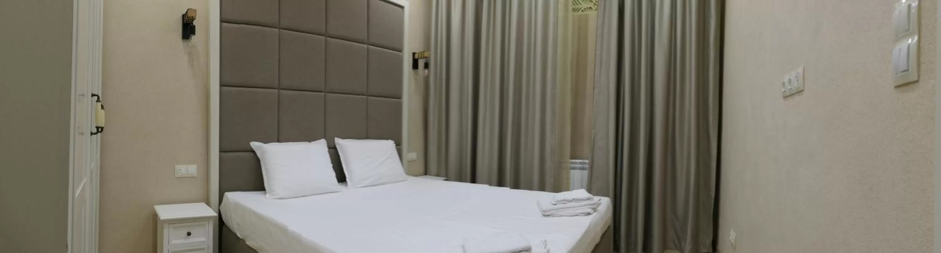 Bed in Hotel MEDITERRANEO