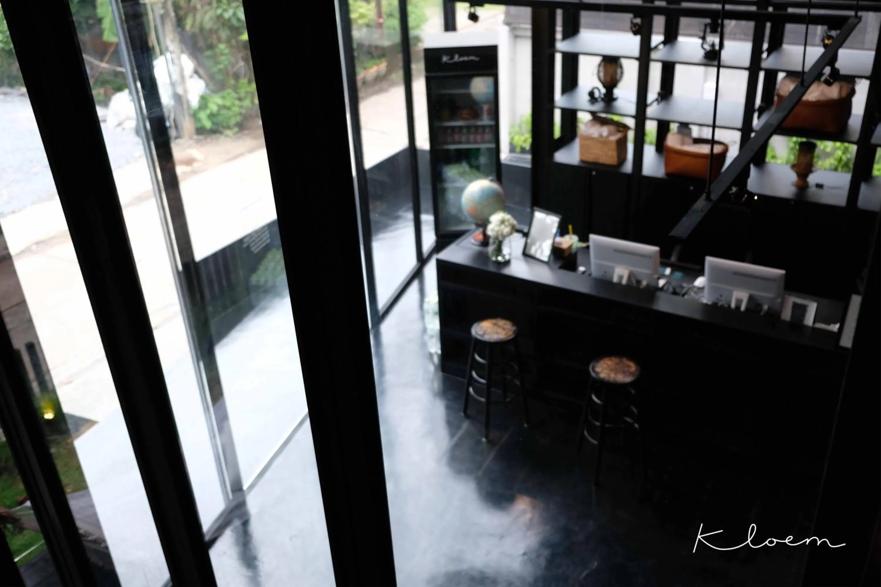 Lobby or reception in Kloem Hostel