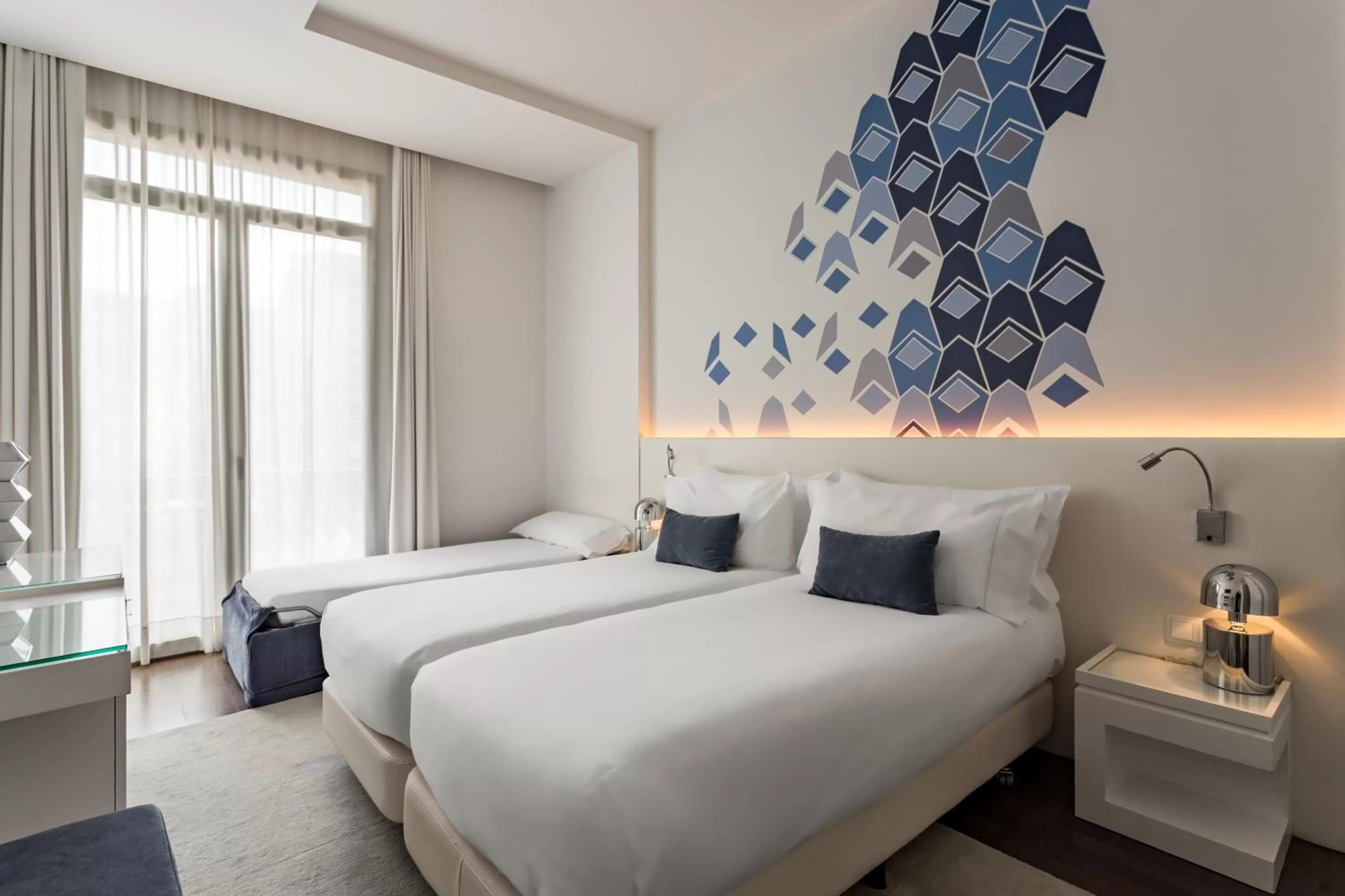 Bed in Room Mate Carla, Barcelona