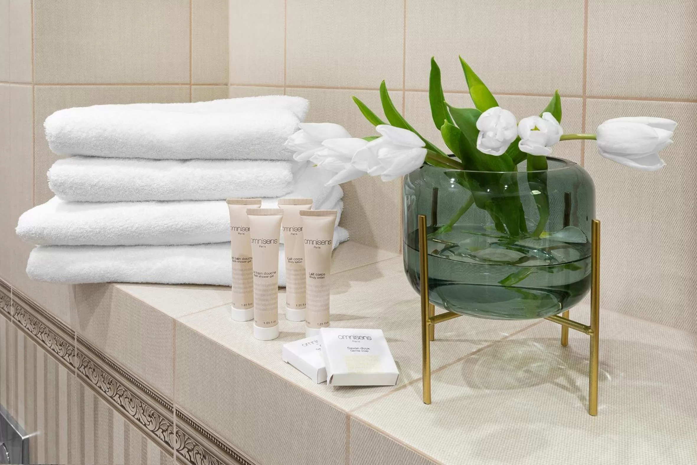 Shower in Ventus Rosa Boutique Aparthotel